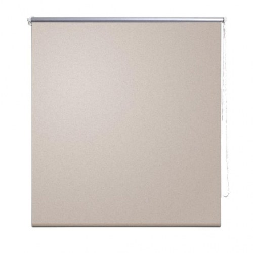 Mørklægningsrullegardin 144,4×175 cm - stofbredde 140 cm, beige