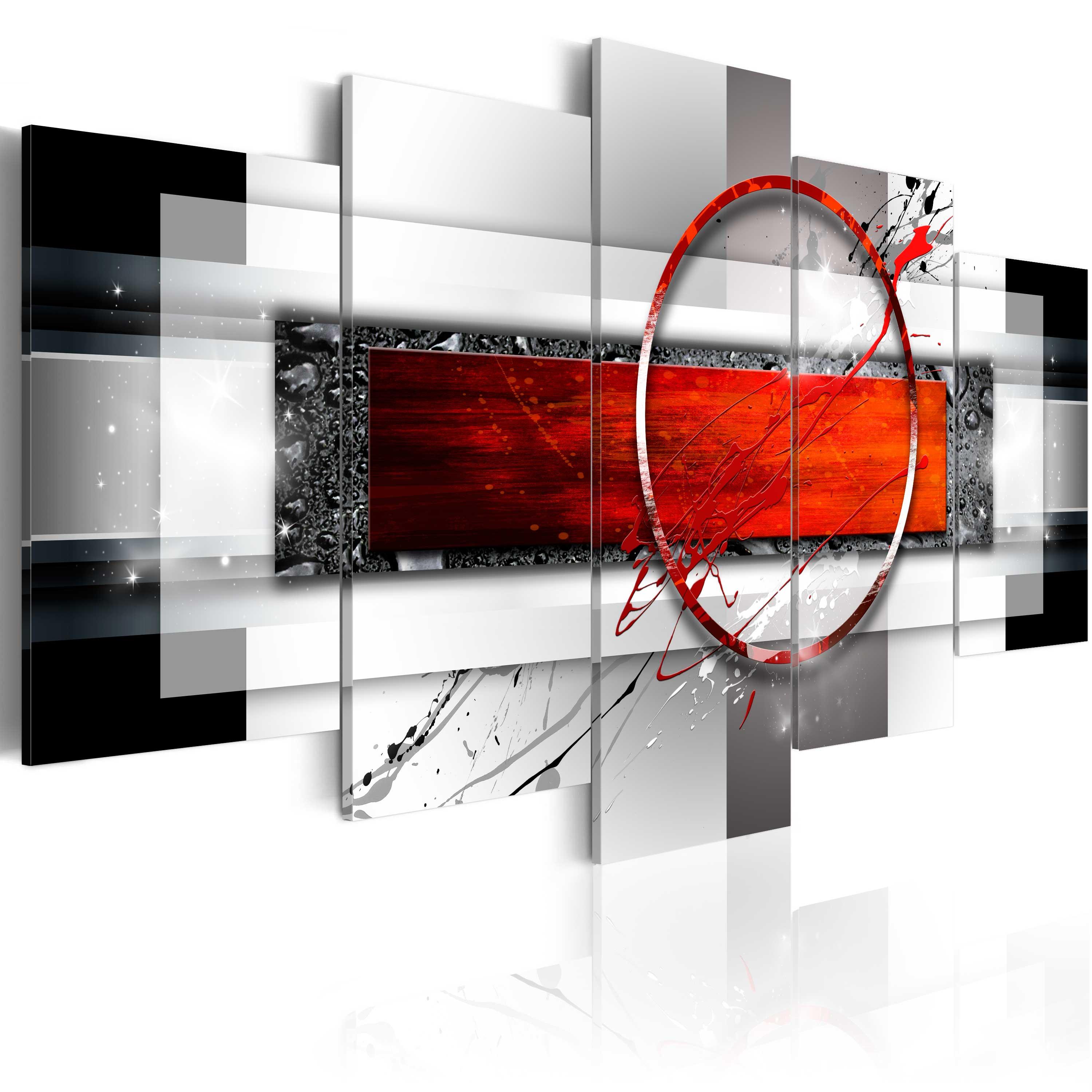 Billede - Carmine missile - 200 x 100 cm - Premium Print billede