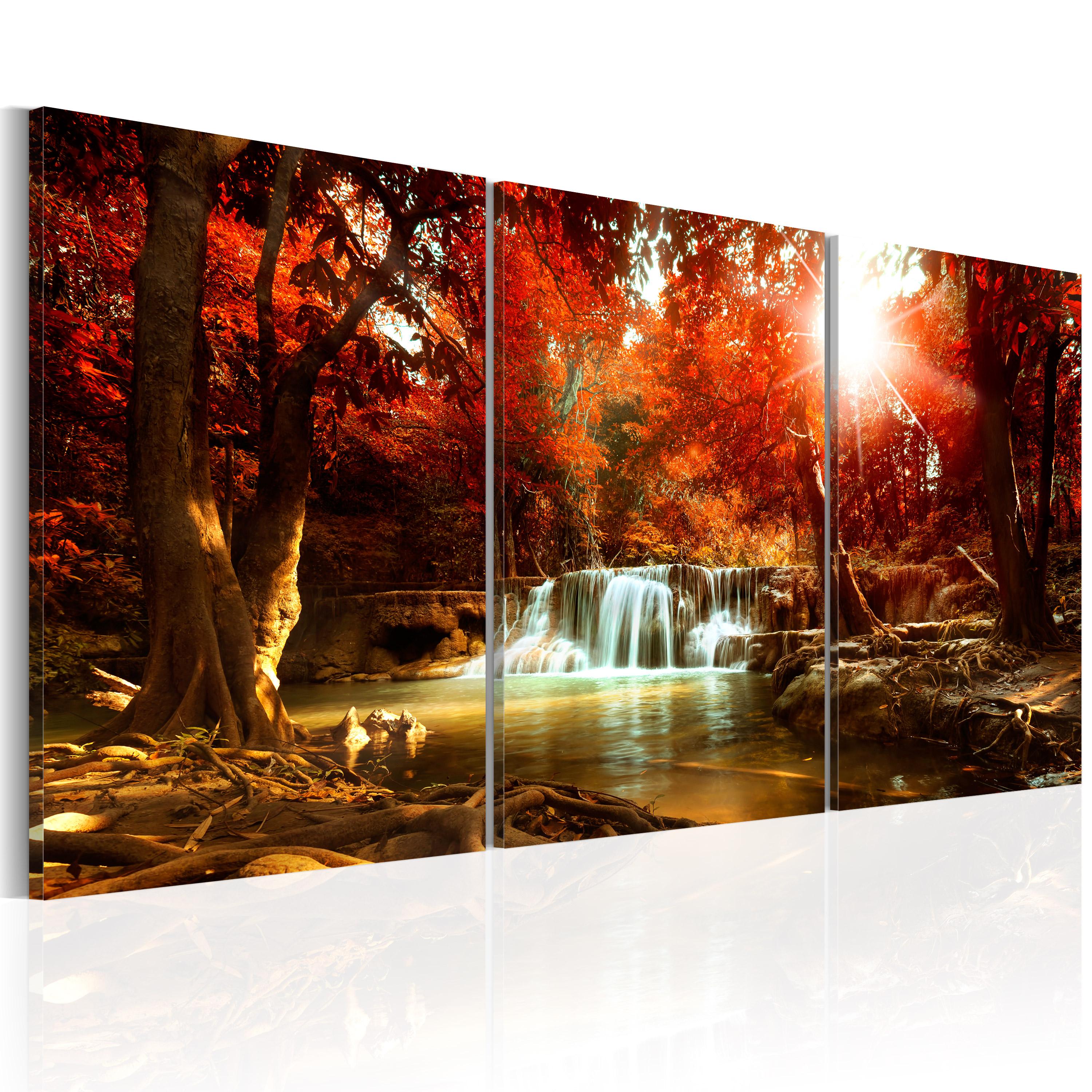 Billede - Autumnal Calm - 60 x 30 cm - Premium Print billede