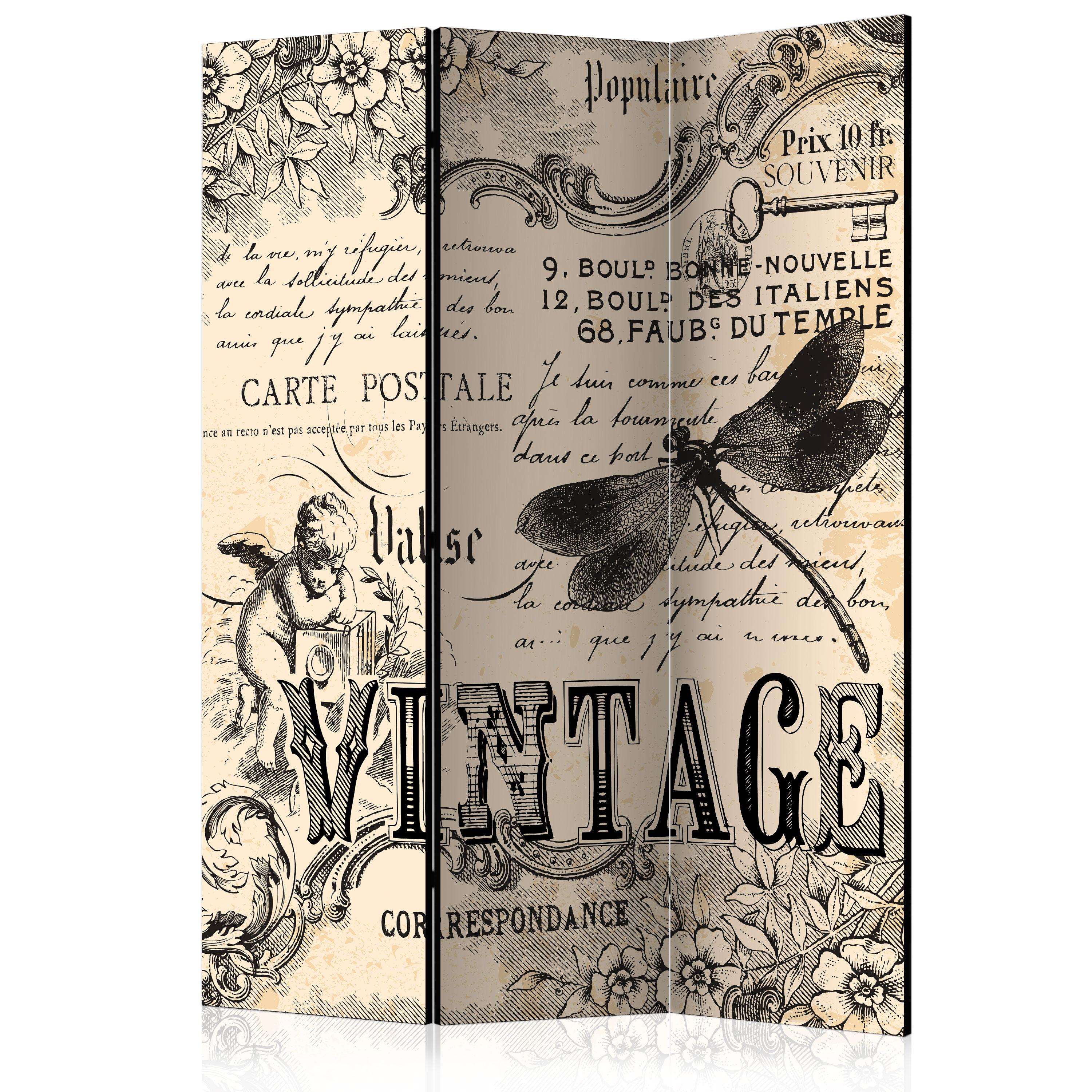 Skærmvæg Vintage Correspondence 135 172 Akustik
