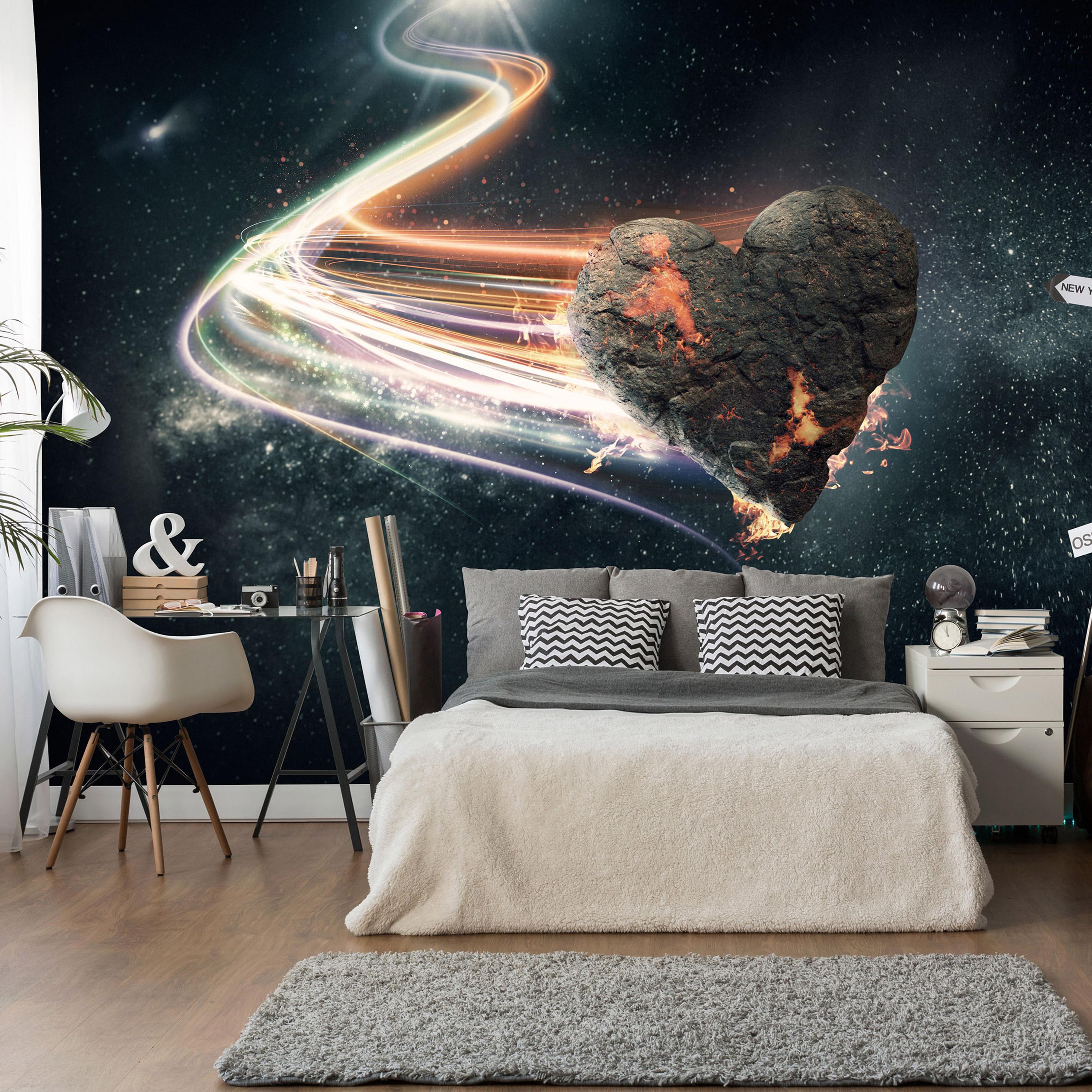 Fototapet - Love Meteorite - 98 x 70 cm - Selvklæbende billede