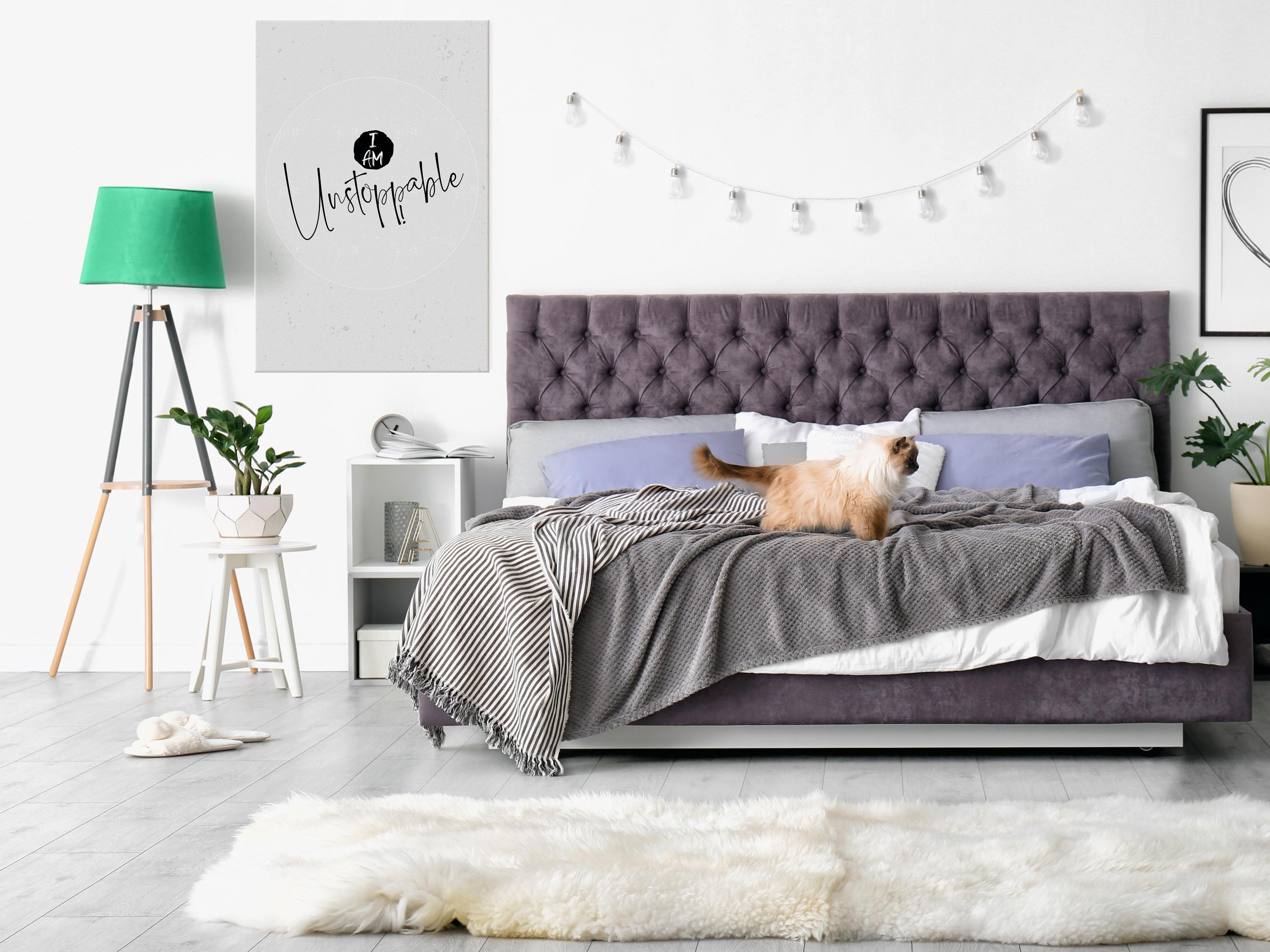 Billede - I Am Unstoppable (1 Part) Vertical - 80 x 120 cm - Premium Print billede