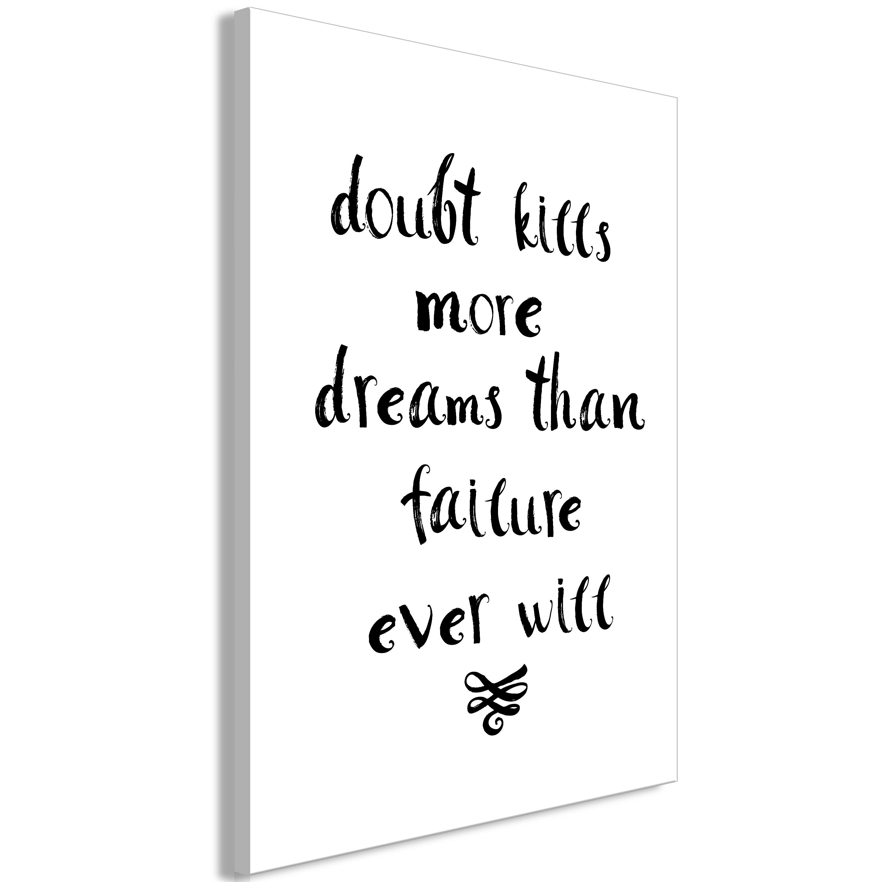 Billede - Doubts and Dreams (1 Part) Vertical - 20 x 30 cm - Standard billede