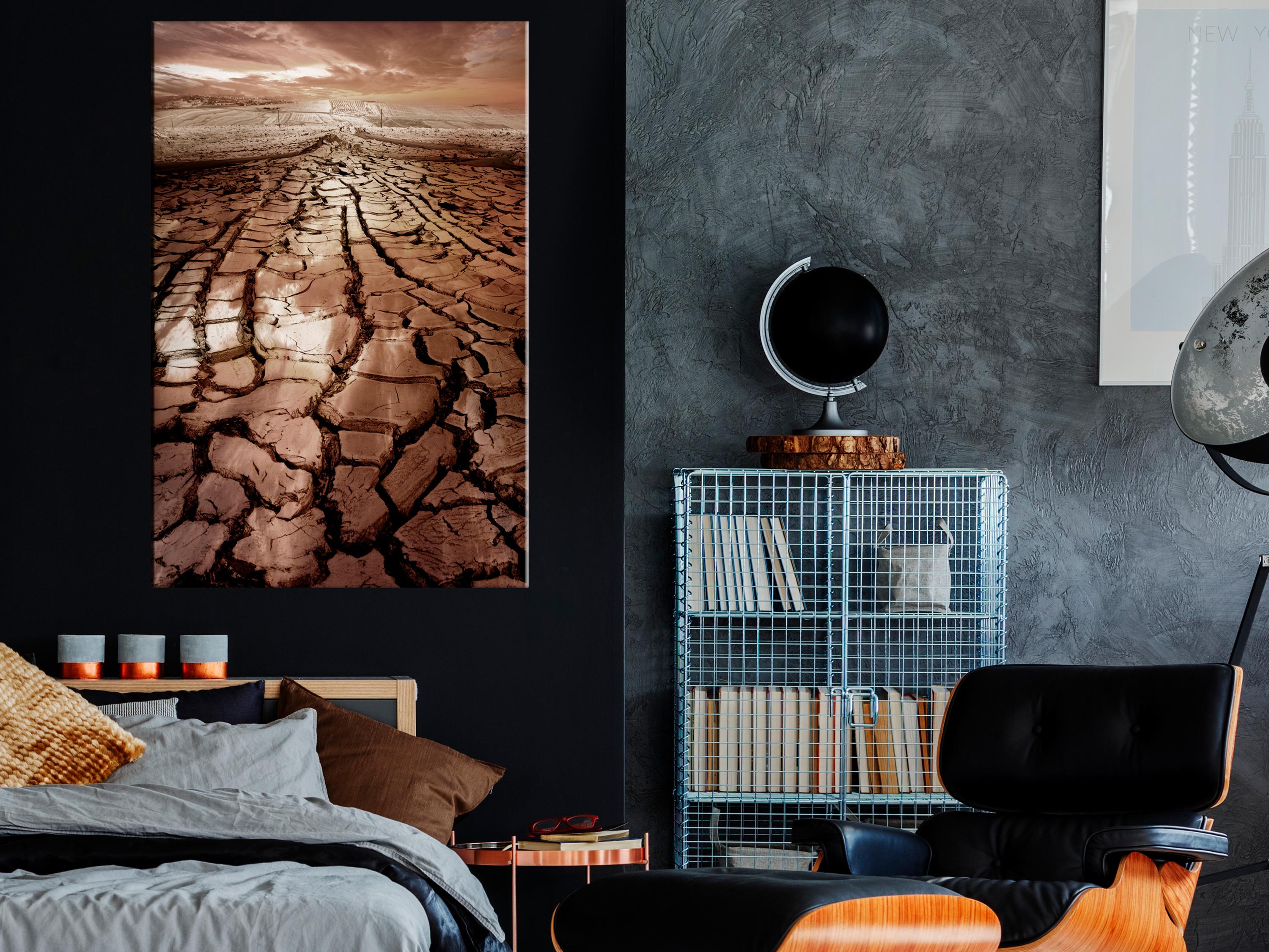 Billede - Drought (1 Part) Vertical - 60 x 90 cm - Standard billede