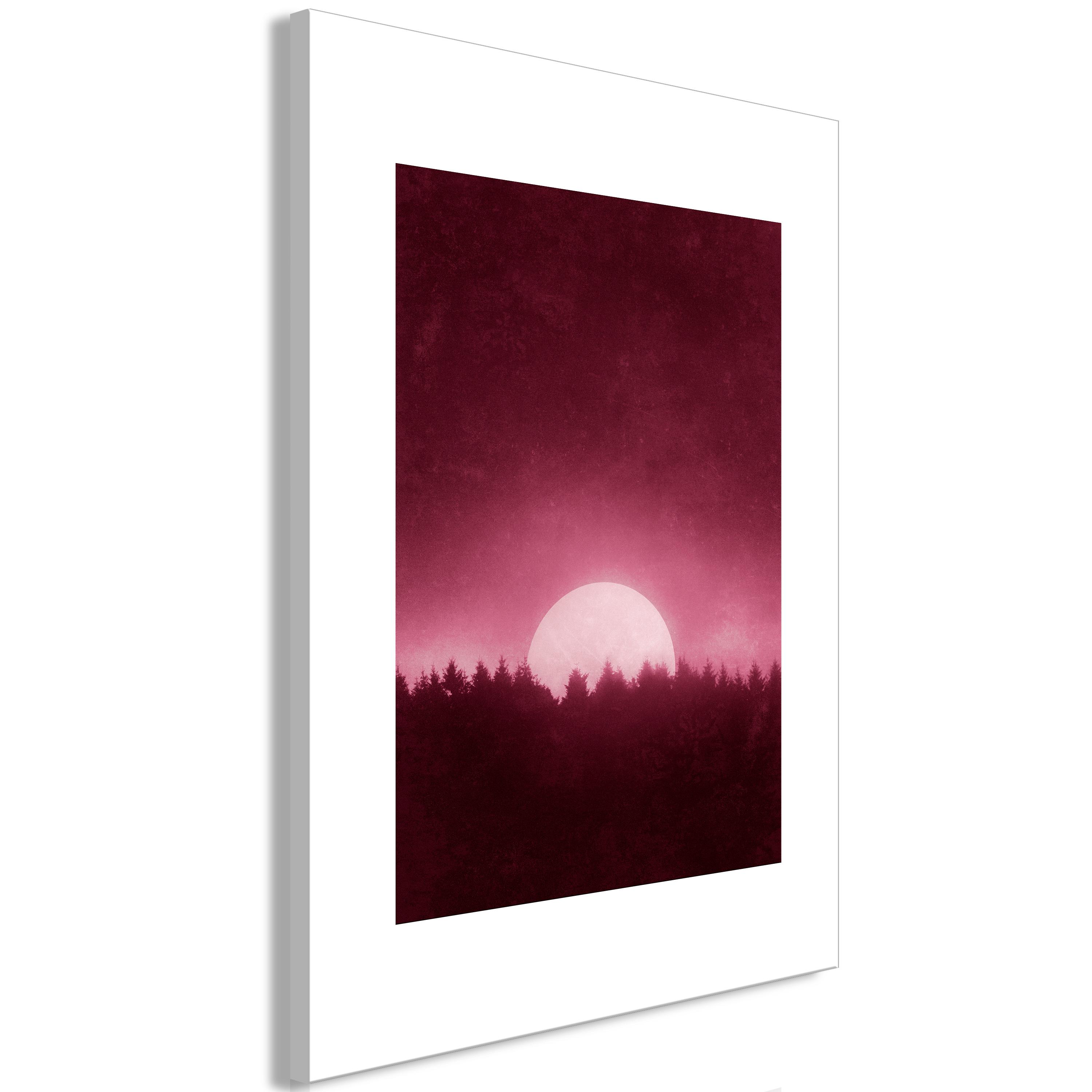 Billede - Full Moon (1 Part) Vertical - 60 x 90 cm - Premium Print billede