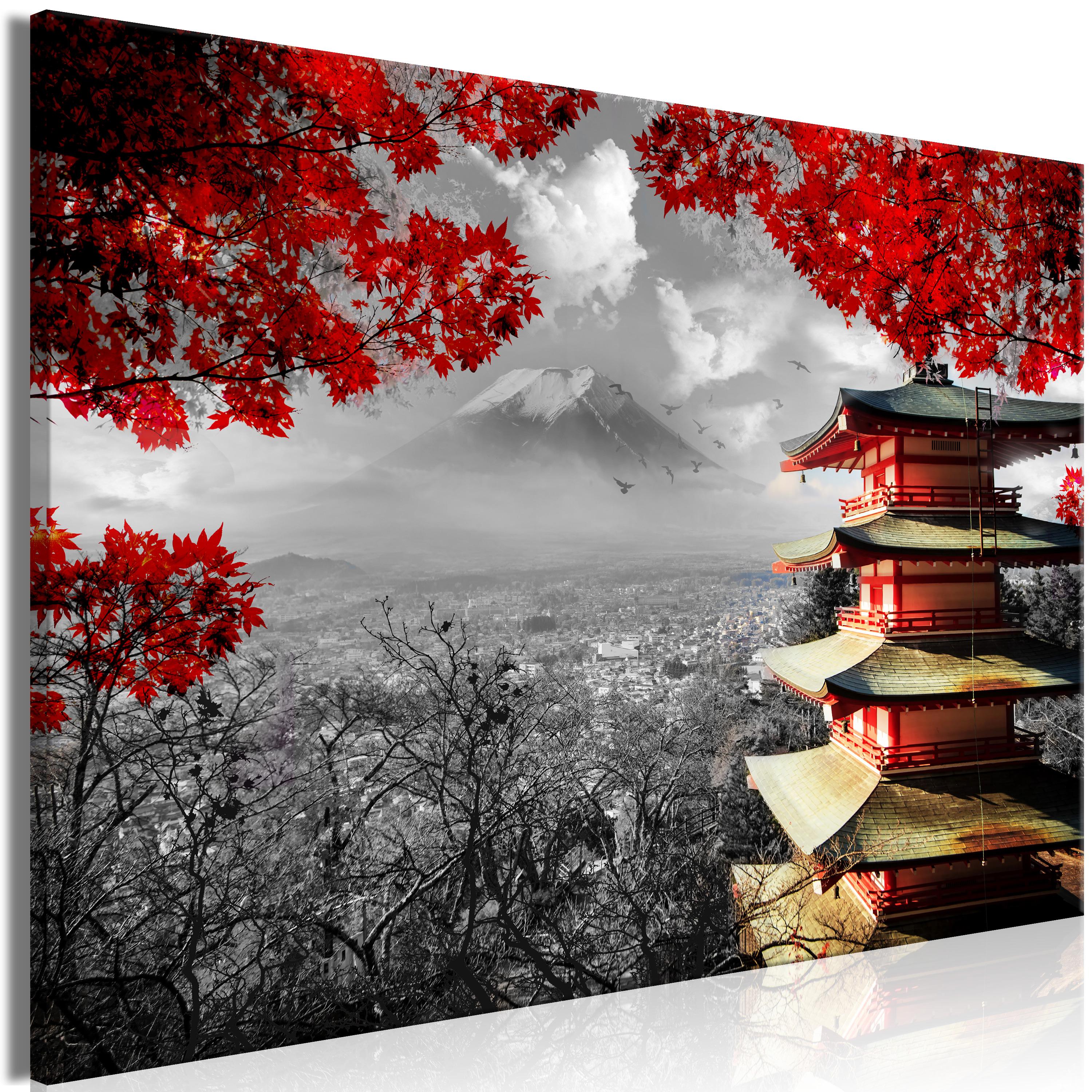 Billede - Japanese Adventure (1 Part) Wide - 90 x 60 cm - Premium Print billede