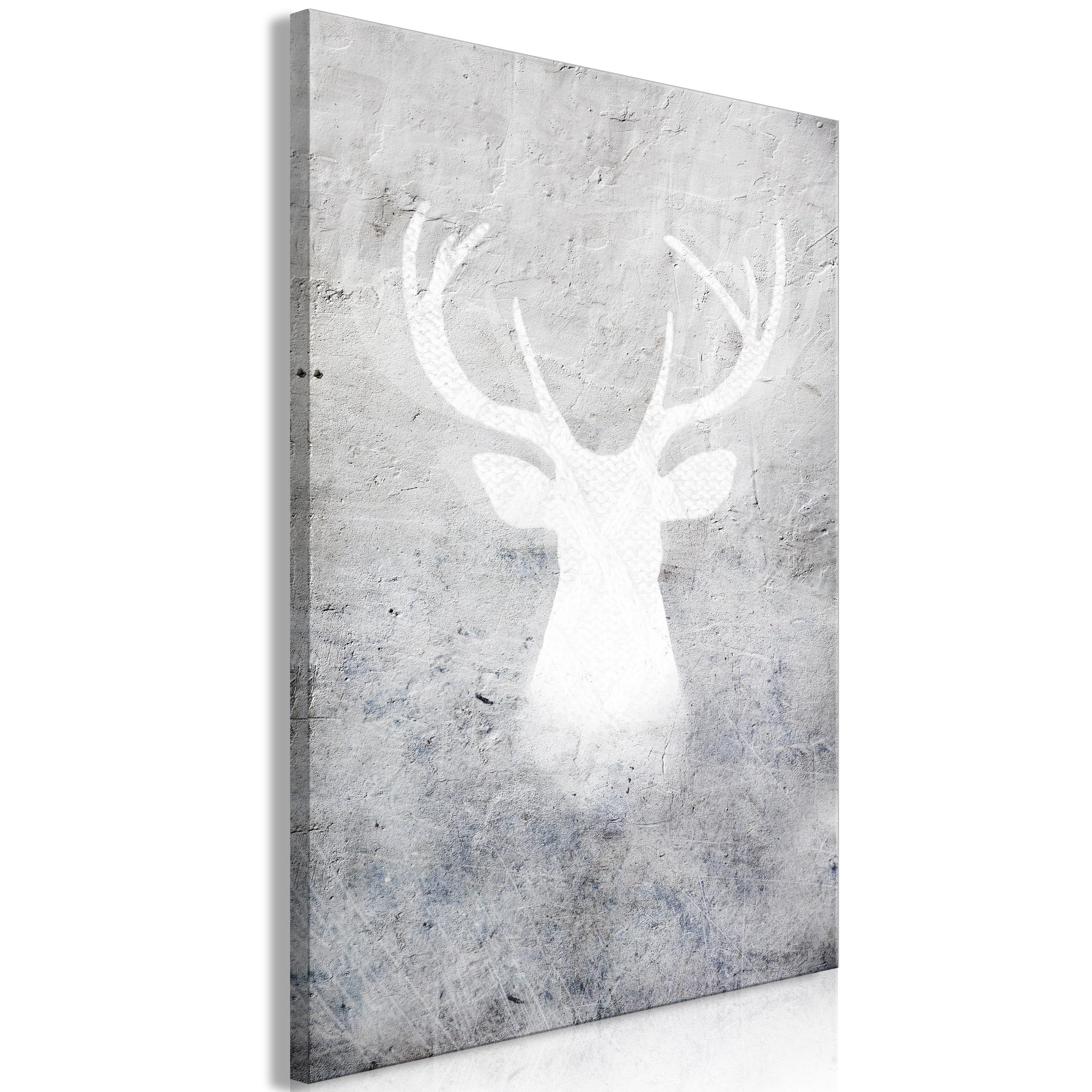 Billede - Noble Elk (1 Part) Vertical - 60 x 90 cm - Standard billede