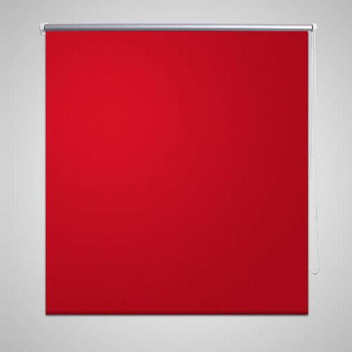 Mørklægningsrullegardin 80 x 230 cm rød