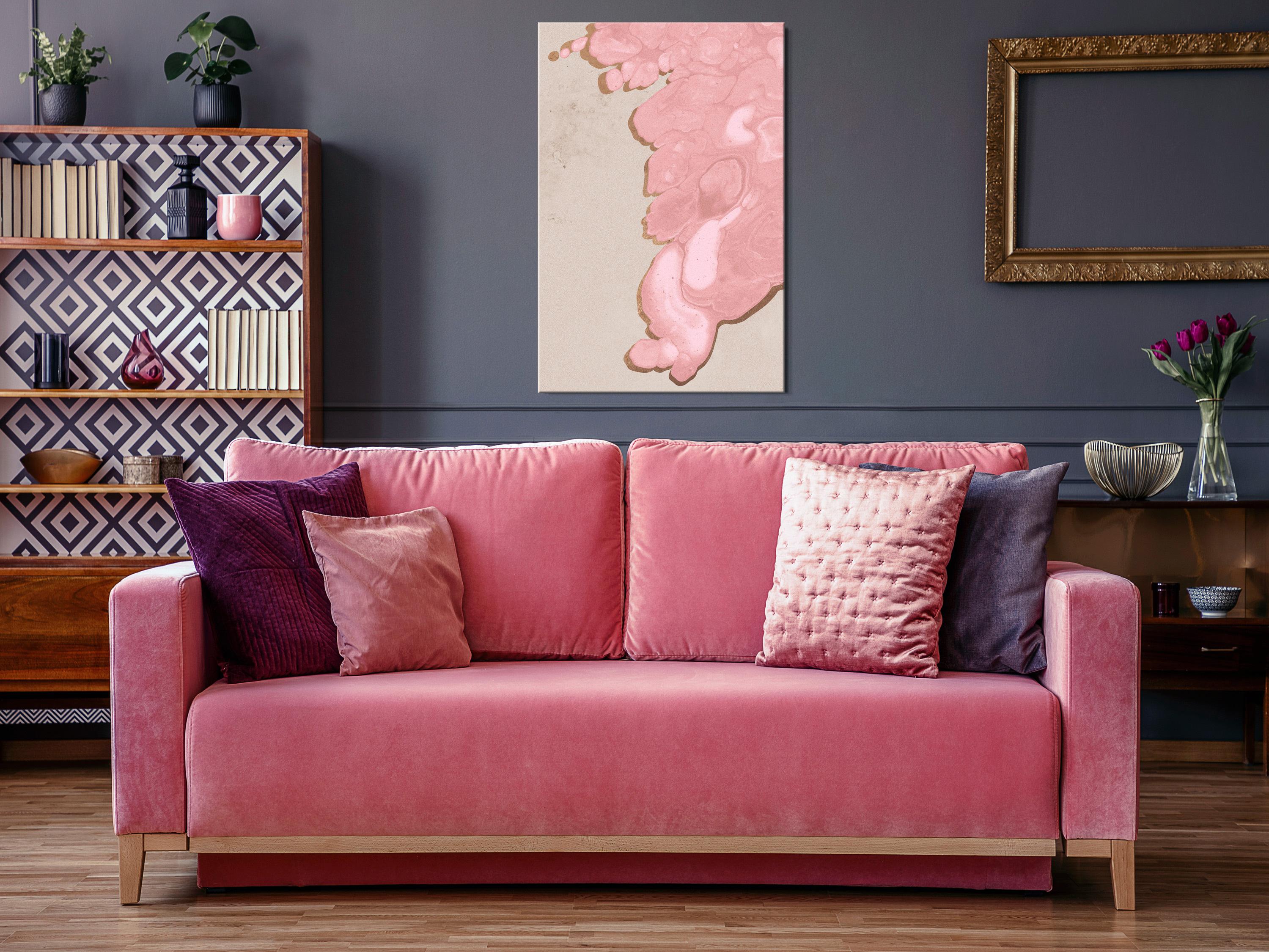 Billede - Pastel Tide (1 Part) Vertical - 60 x 90 cm - Premium Print billede