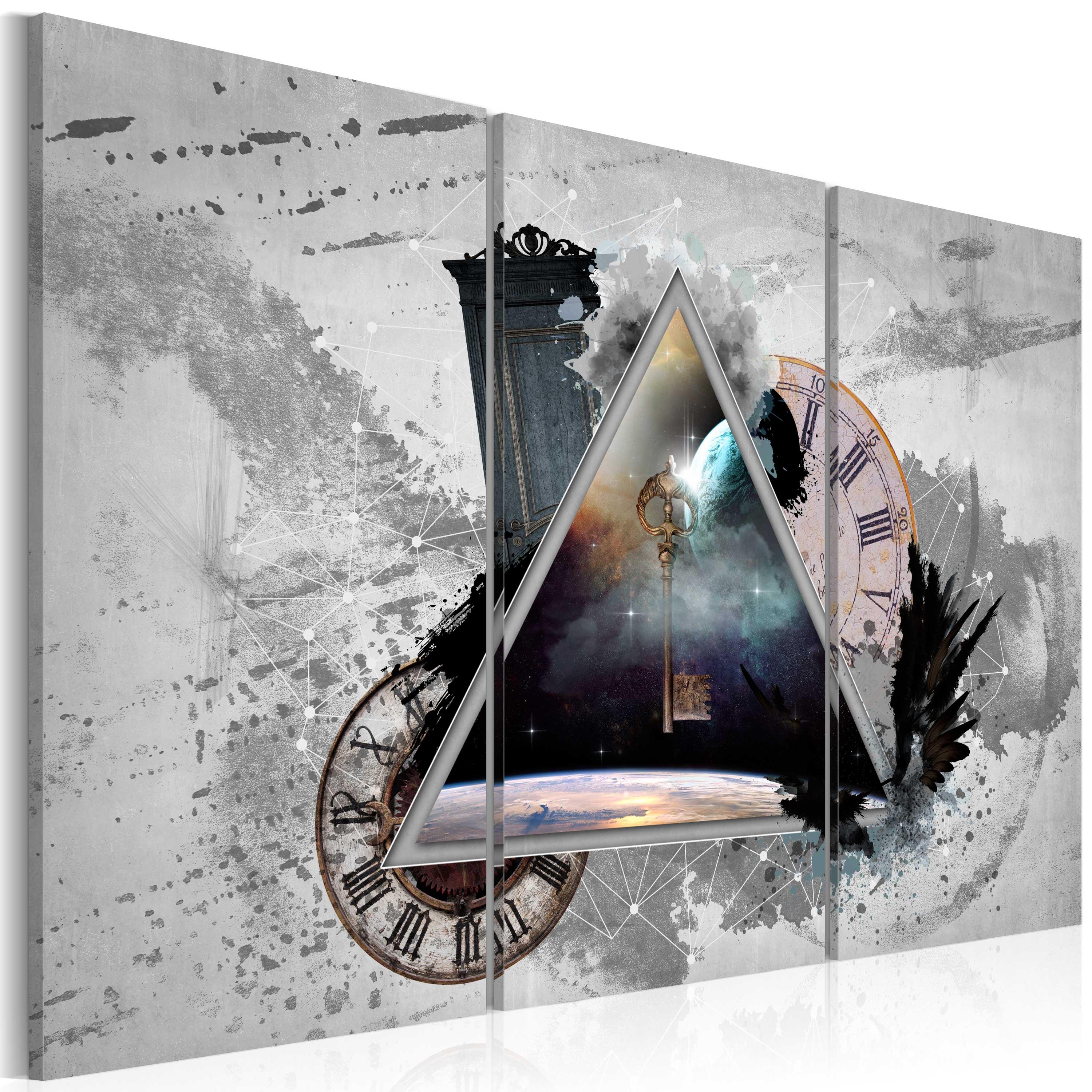 Billede - Key to human thoughts - 120 x 80 cm - Standard