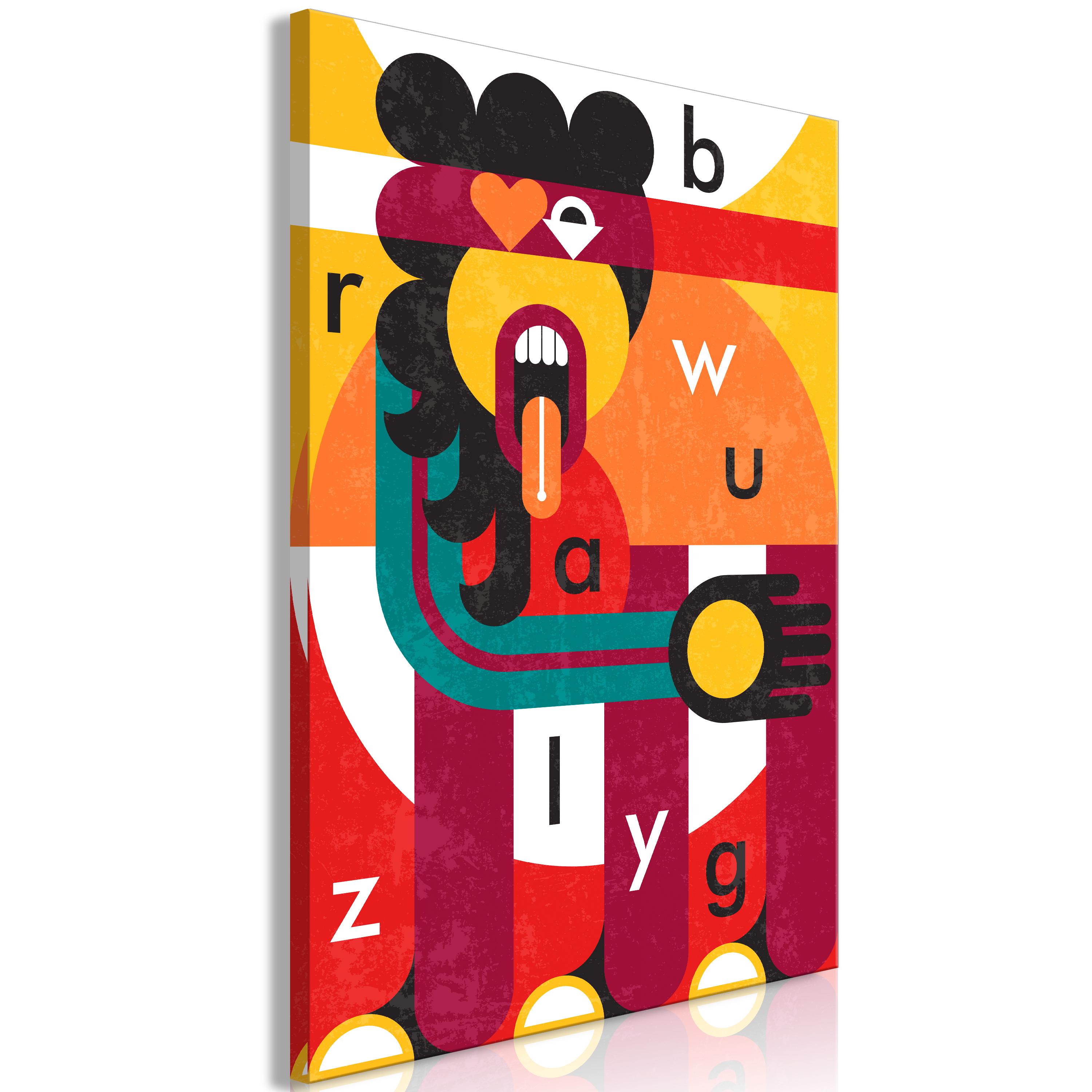 Billede - Art of Design (1 Part) Vertical - 60 x 90 cm - Premium Print billede