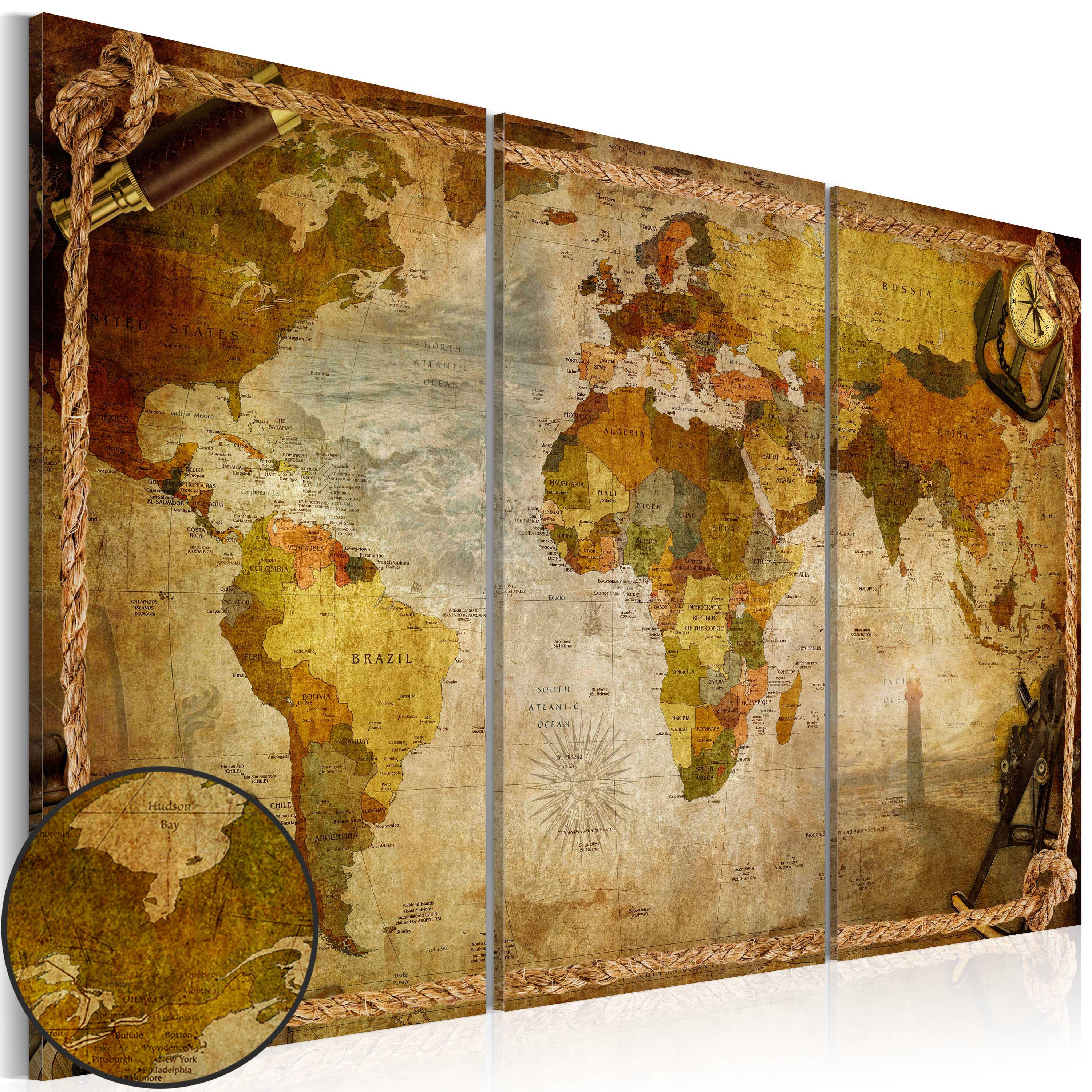 Billede - Souvenir from a trip - 90 x 60 cm - Standard billede