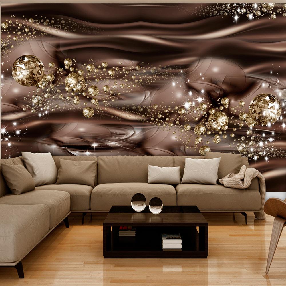 Fototapet - Chocolate River - 300 x 210 cm - Premium billede