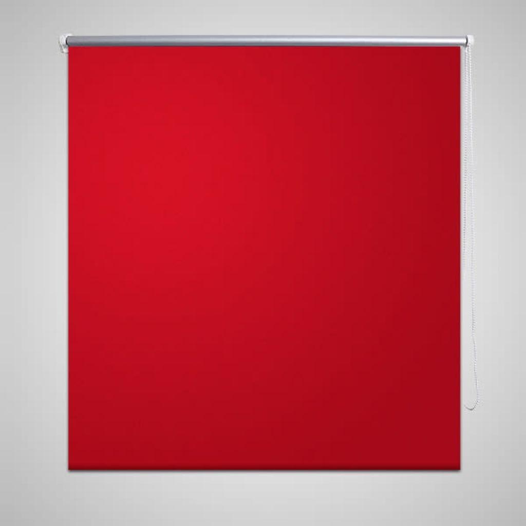 Mørklægningsrullegardin 100 x 230 cm rød