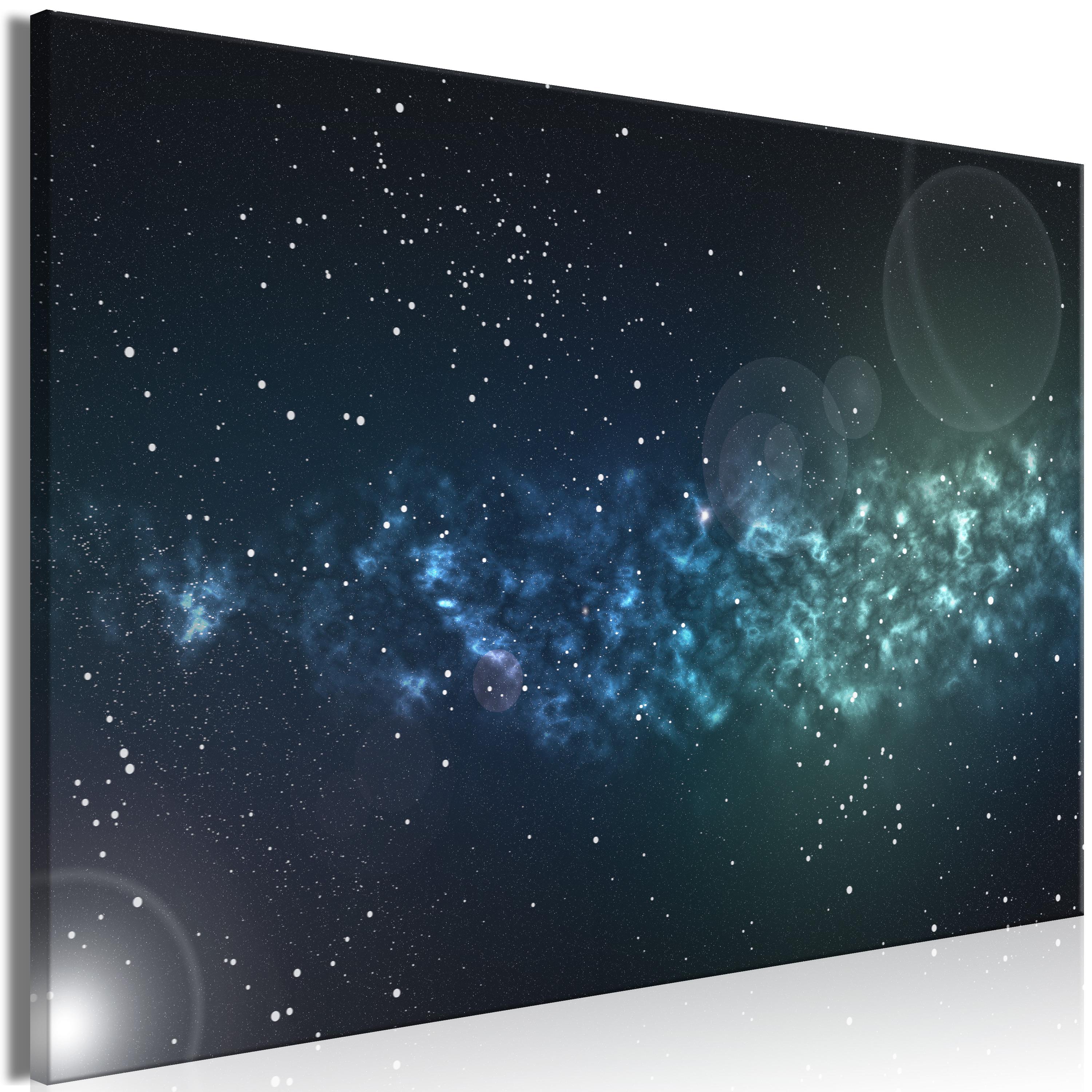 Billede - Space (1 Part) Wide - 90 x 60 cm - Standard billede