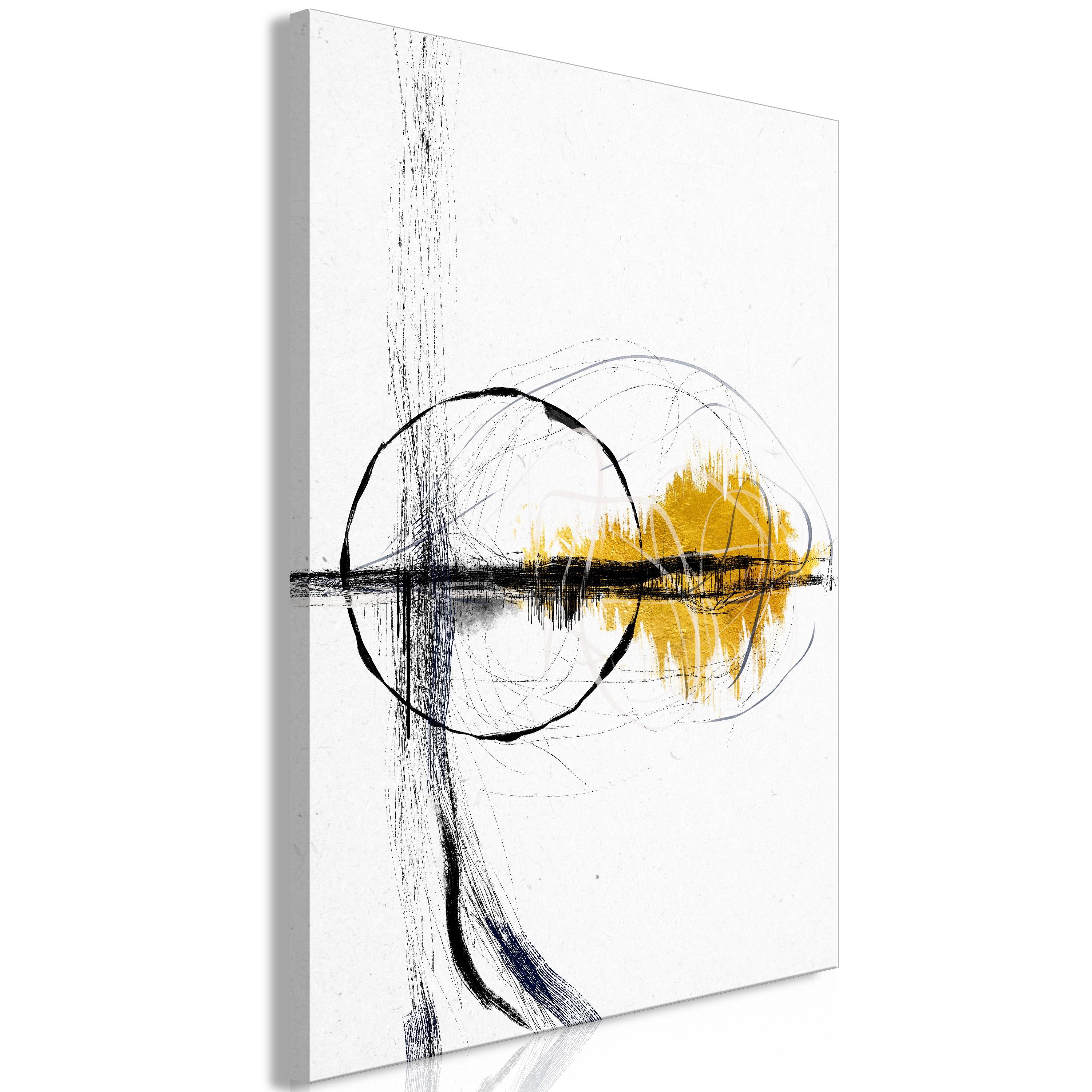 Billede - Golden Sunrise (1 Part) Vertical - 80 x 120 cm - Standard billede