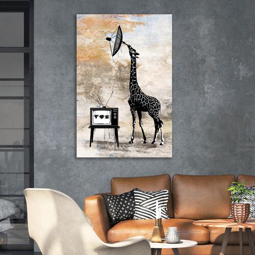 Billede - Television Giraffe (1 Part) Vertical