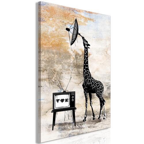 Billede - Television Giraffe (1 Part) Vertical