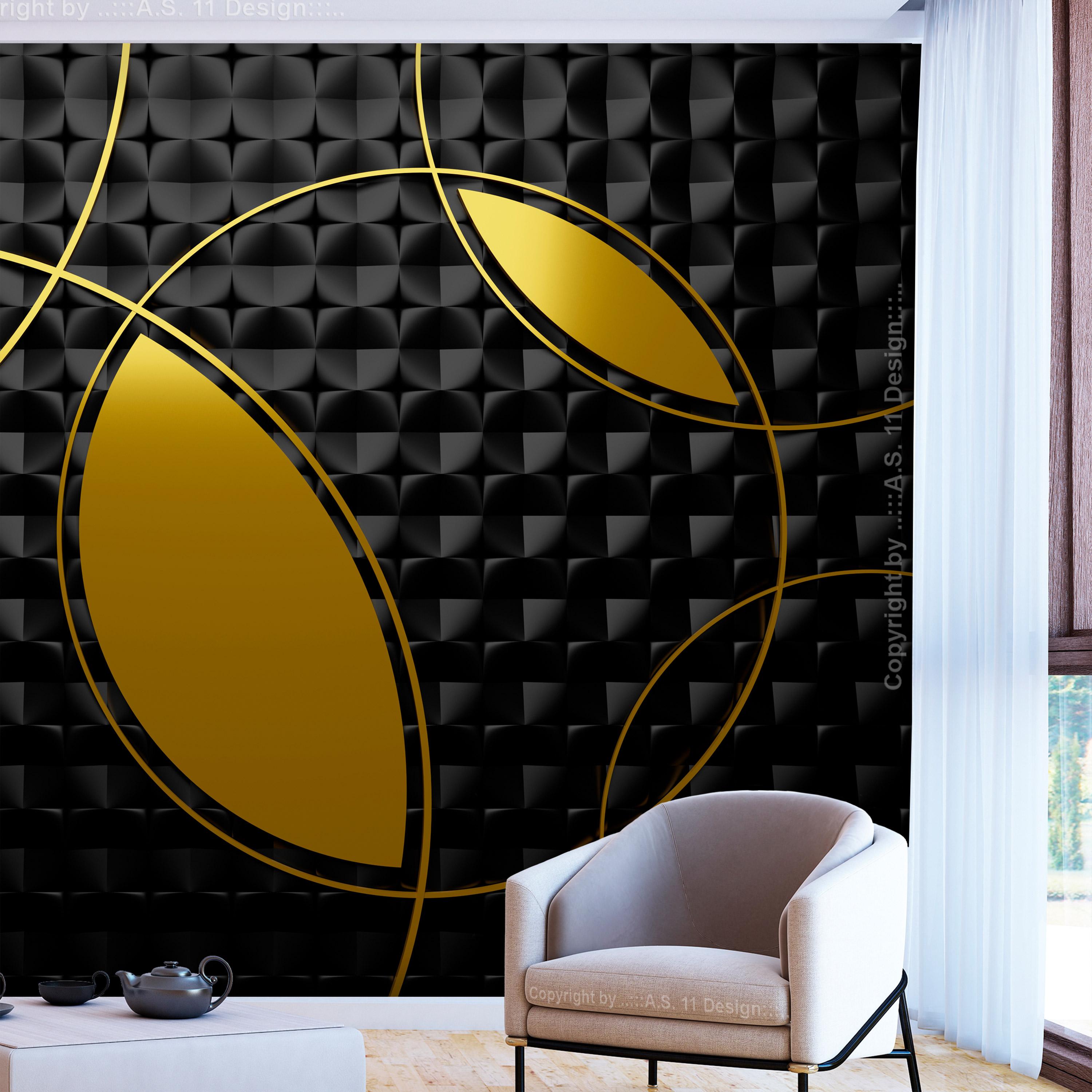 Fototapet - Gilding Zones - 100 x 70 cm - Premium billede