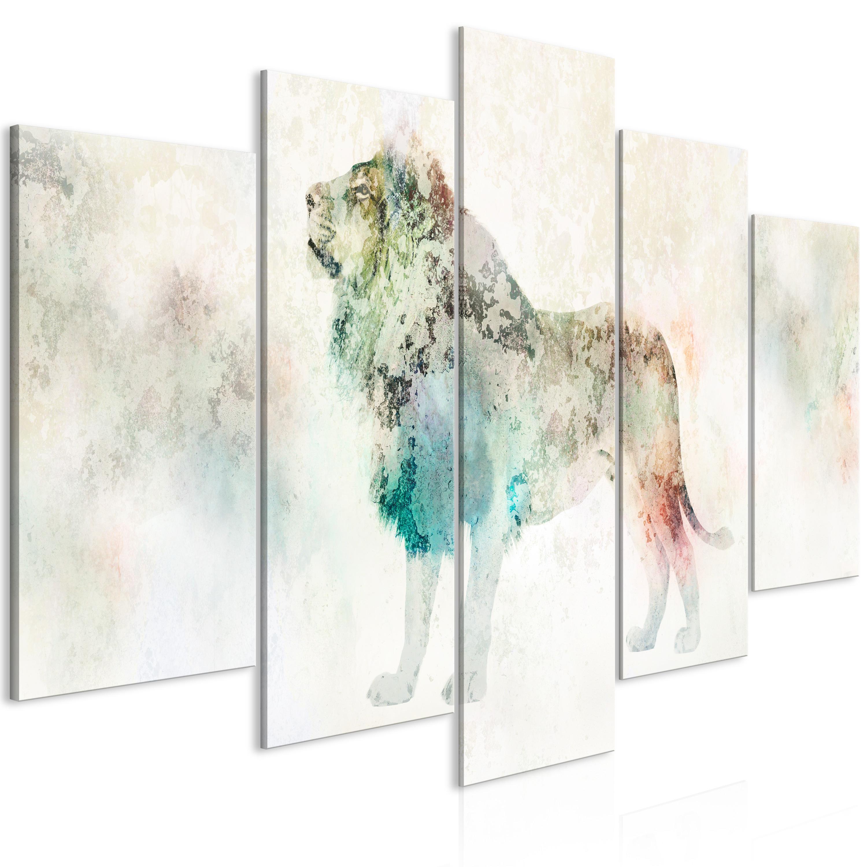 Billede Colourful King 5 Dele Wide 100 X 50 Cm Standard