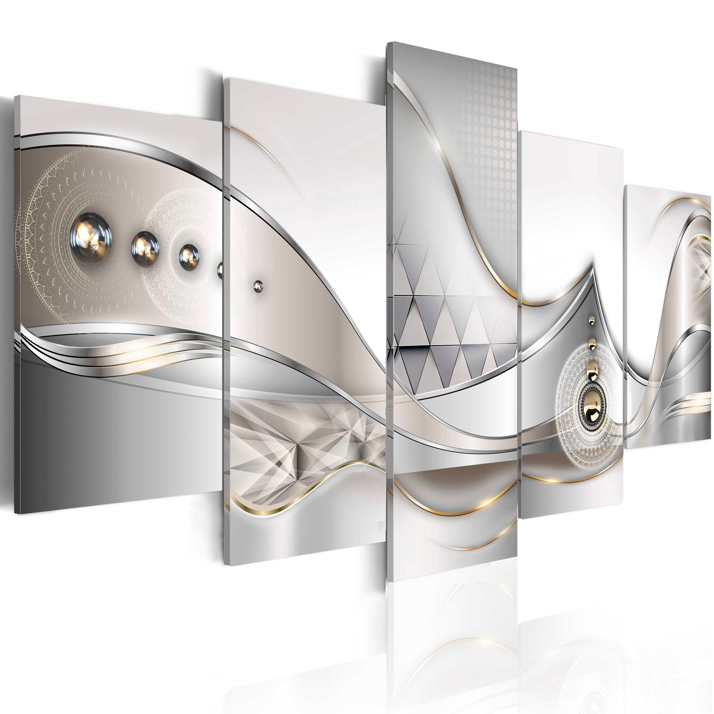 Billede - Crystalline Depth - 200 x 100 cm - Standard billede