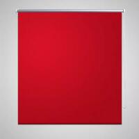 Mørklægningsrullegardin 120 x 230 cm rød