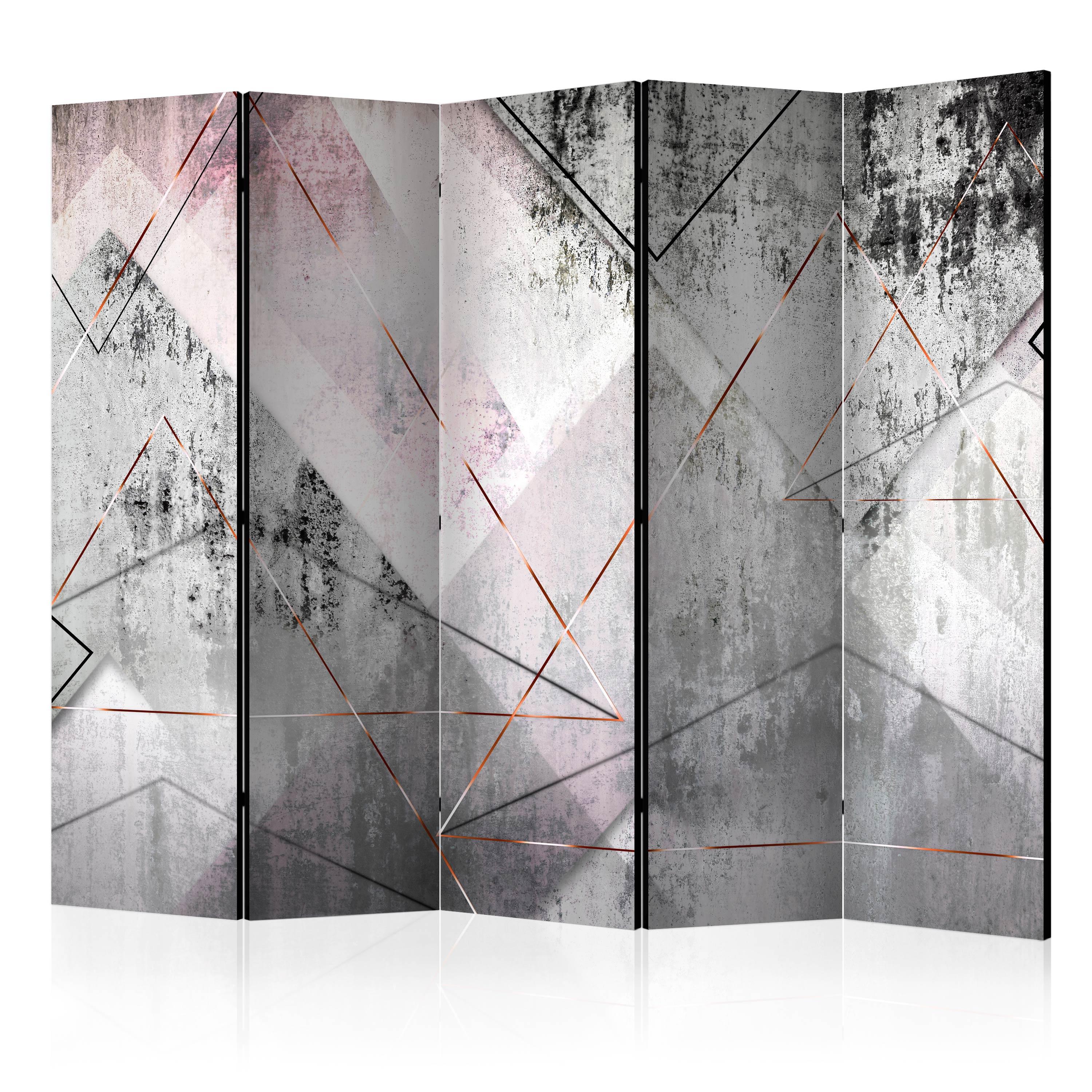 Skærmvæg – Triangular Perspective II – 225 x 172 cm – Akustik