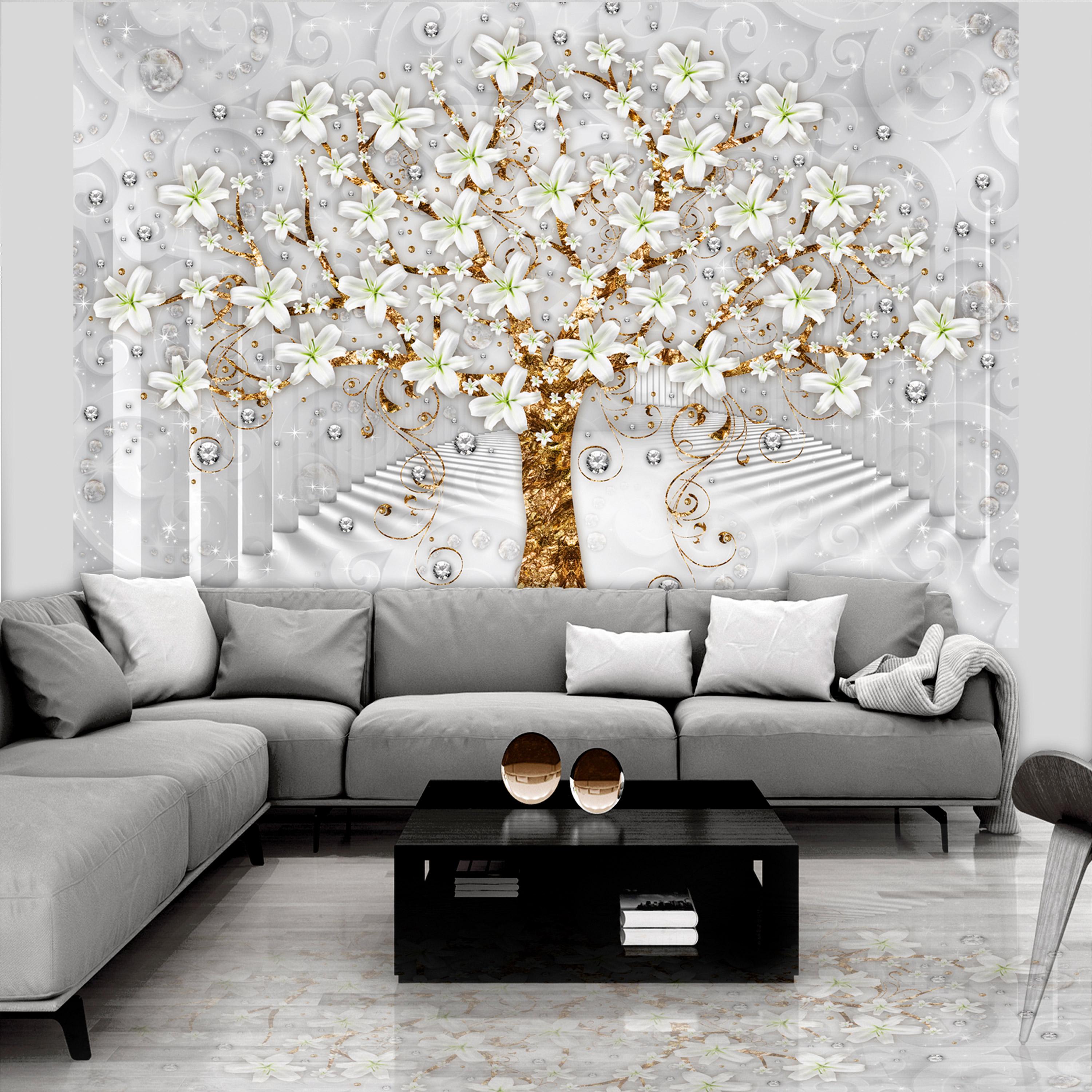 Fototapet - Tree in the Tunnel - 200 x 140 cm - Standard billede