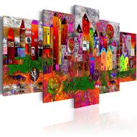 Billede - Colourful Small Town