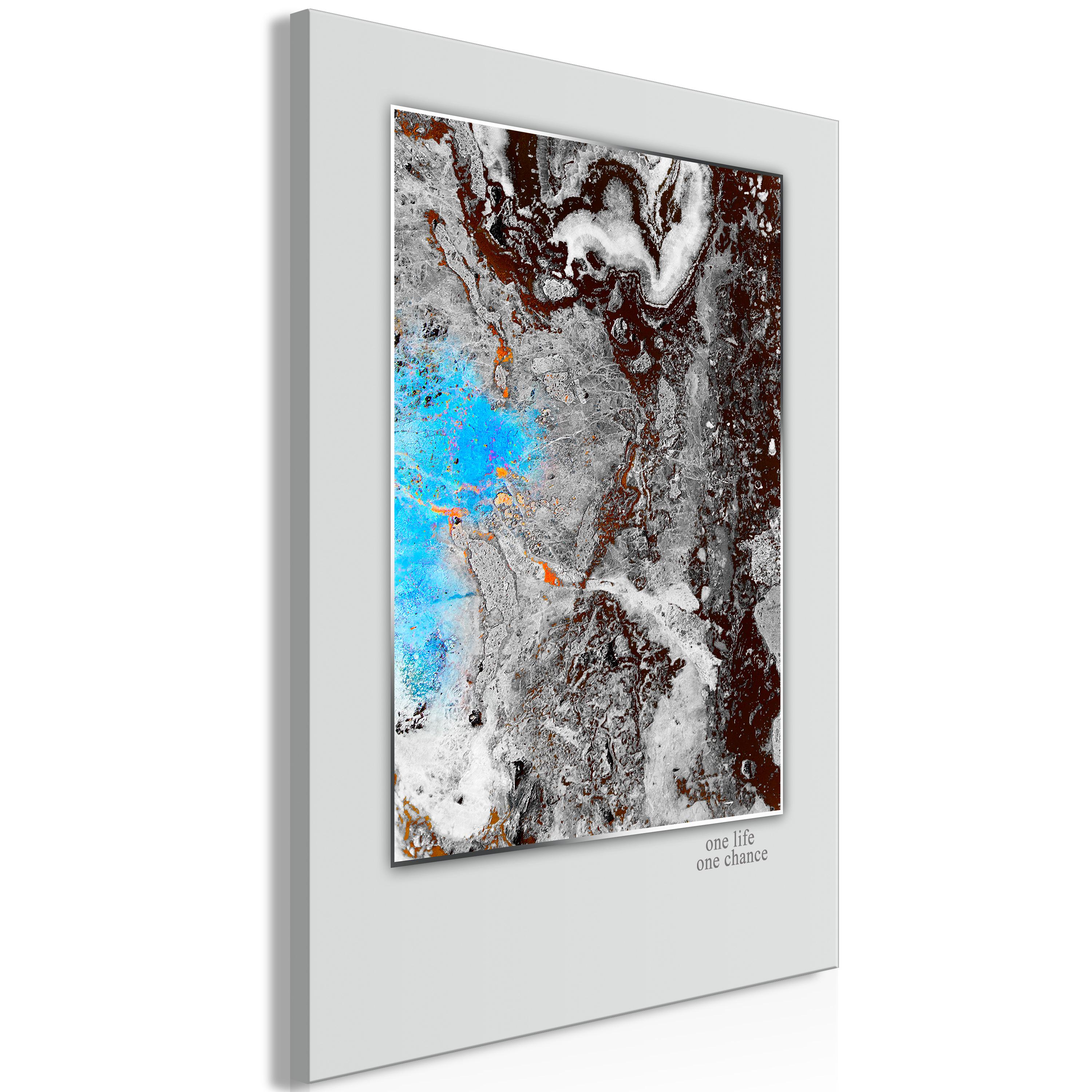 Billede - One Life - One Chance (1 Part) Vertical - 20 x 30 cm - Standard billede