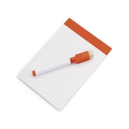 Magnetisk tavle med markør (10,5 x 15 cm) 143922 Orange