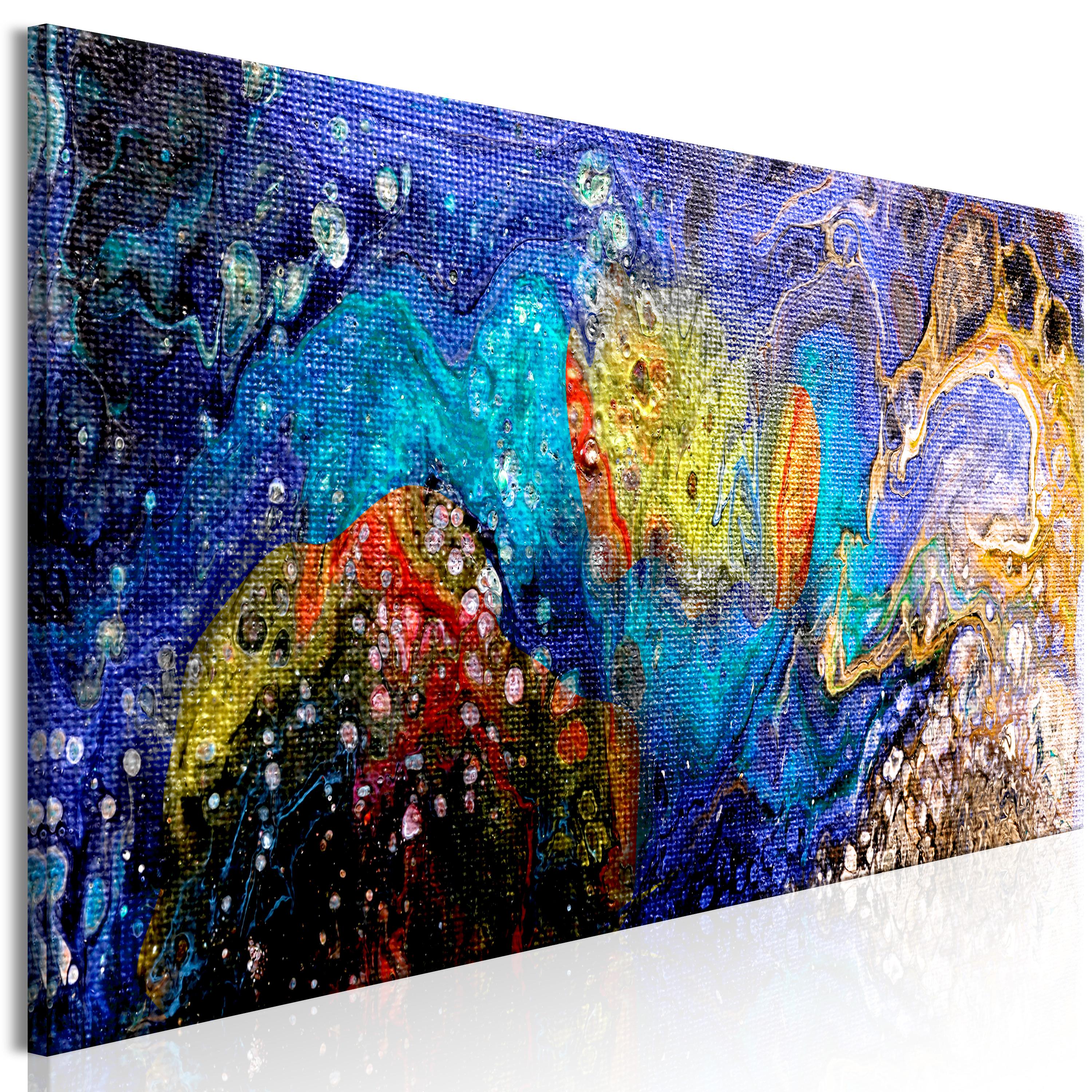 Billede - Bottom of the Ocean (1 Part) Narrow - 120 x 40 cm - Premium Print billede