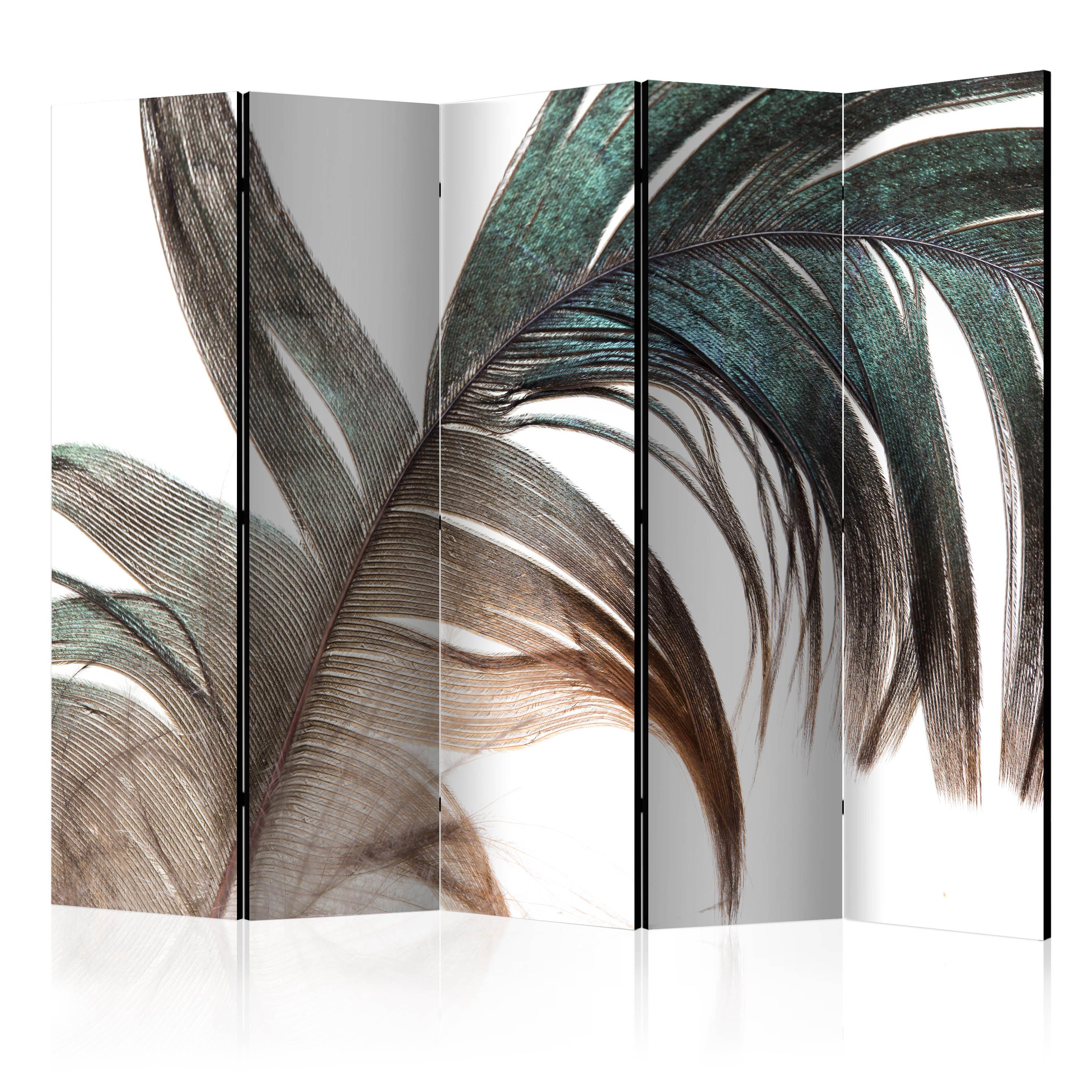 Skærmvæg – Beautiful Feather II – 225 x 172 cm – Enkeltsiddet