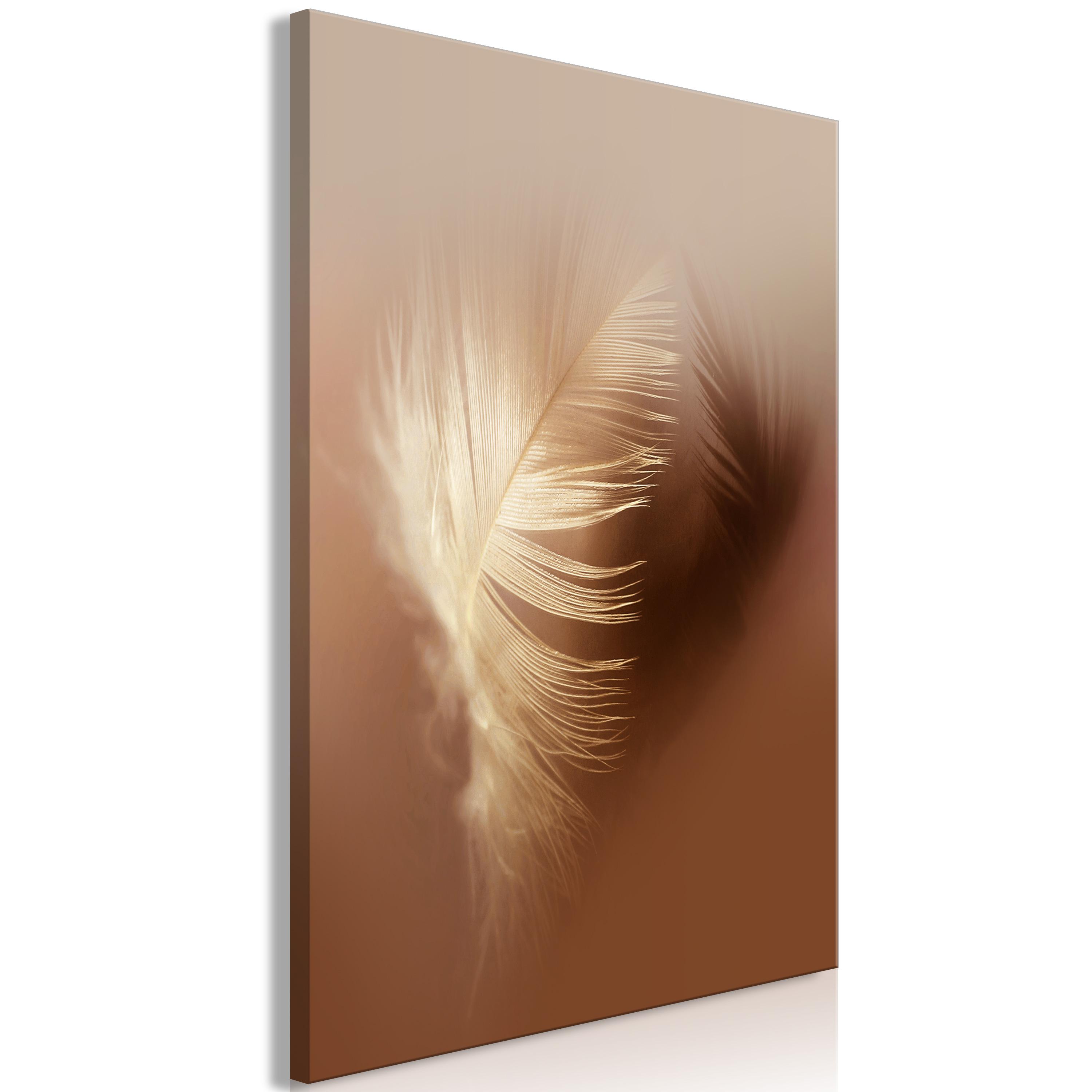 Billede - Autumn Fluff (1 Part) Vertical - 60 x 90 cm - Standard billede
