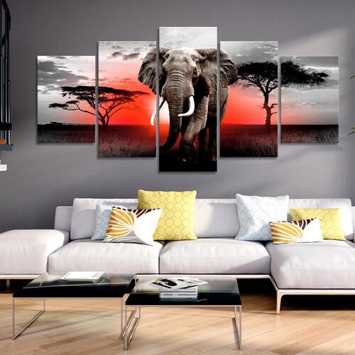 Billede - Lonely Elephant