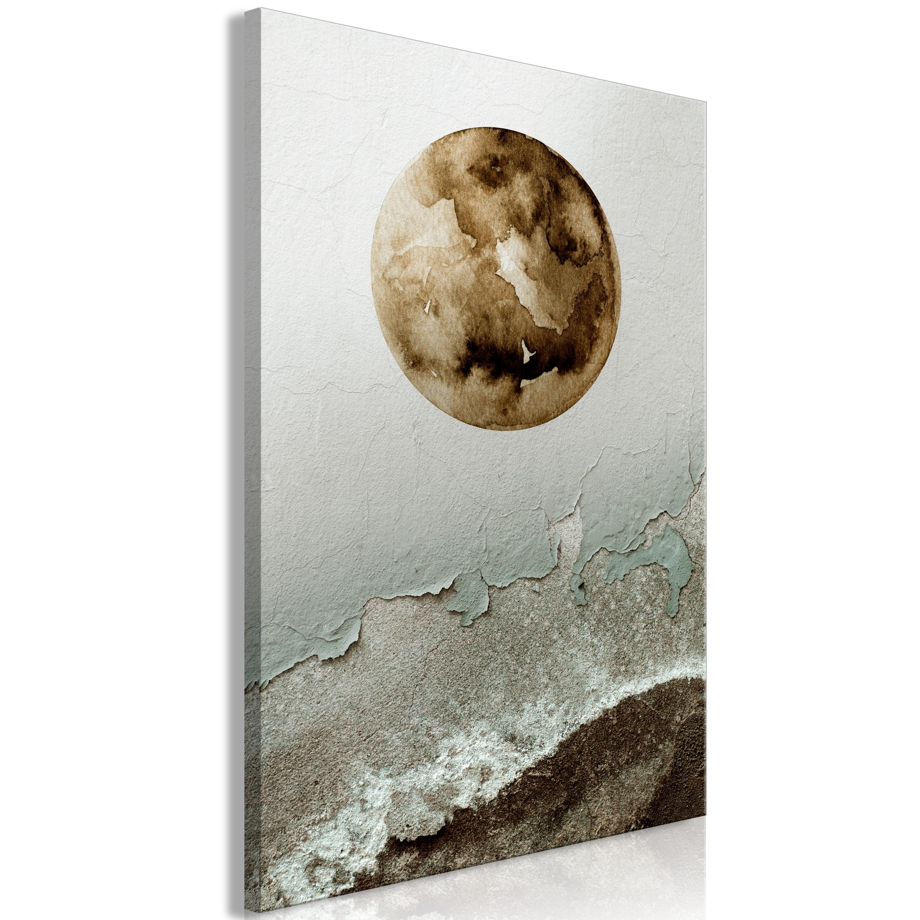 Billede - Green Tide (1 Part) Vertical - 20 x 30 cm - Premium Print billede