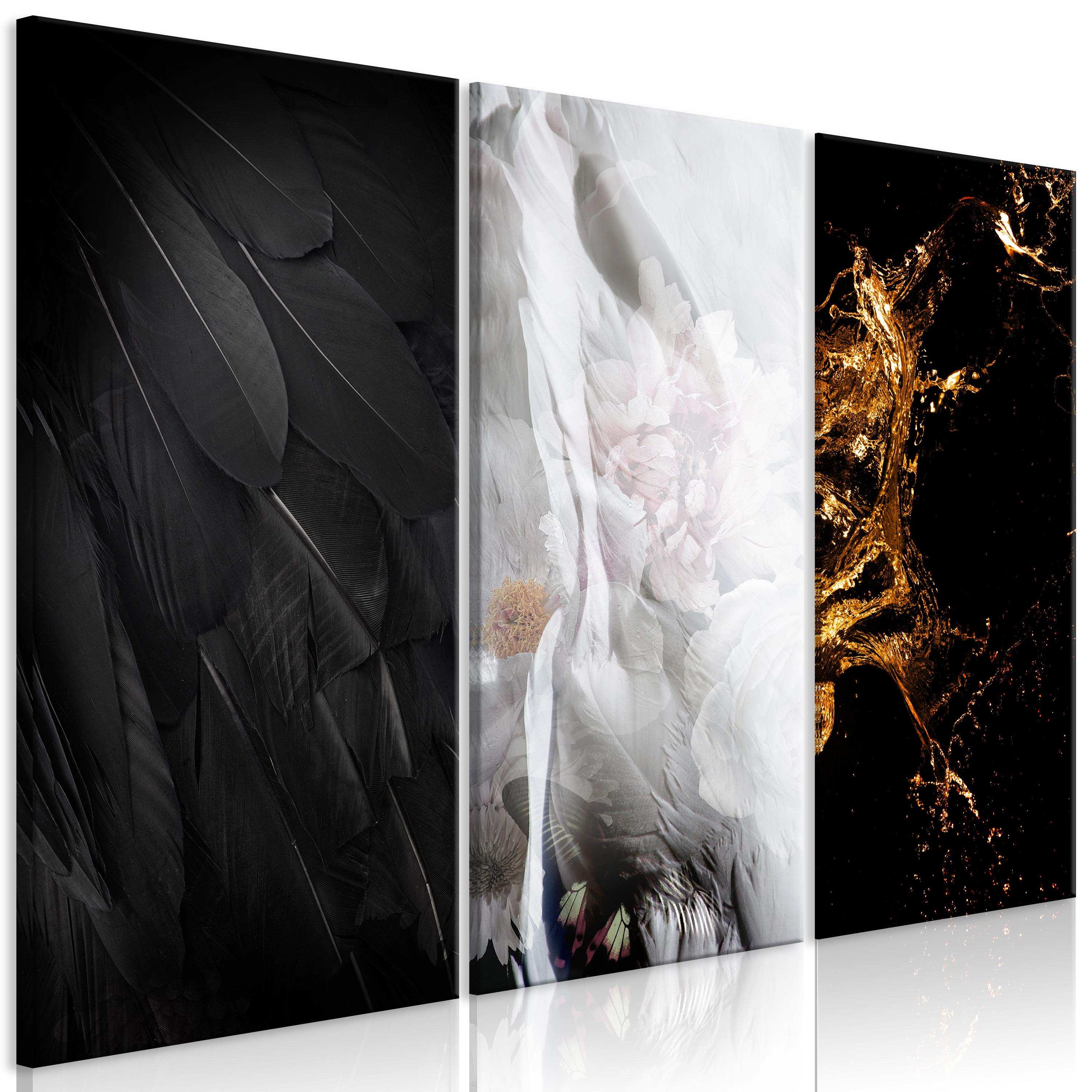 Billede - Angels (3 dele) - 90 x 60 cm - På italiensk lærred billede