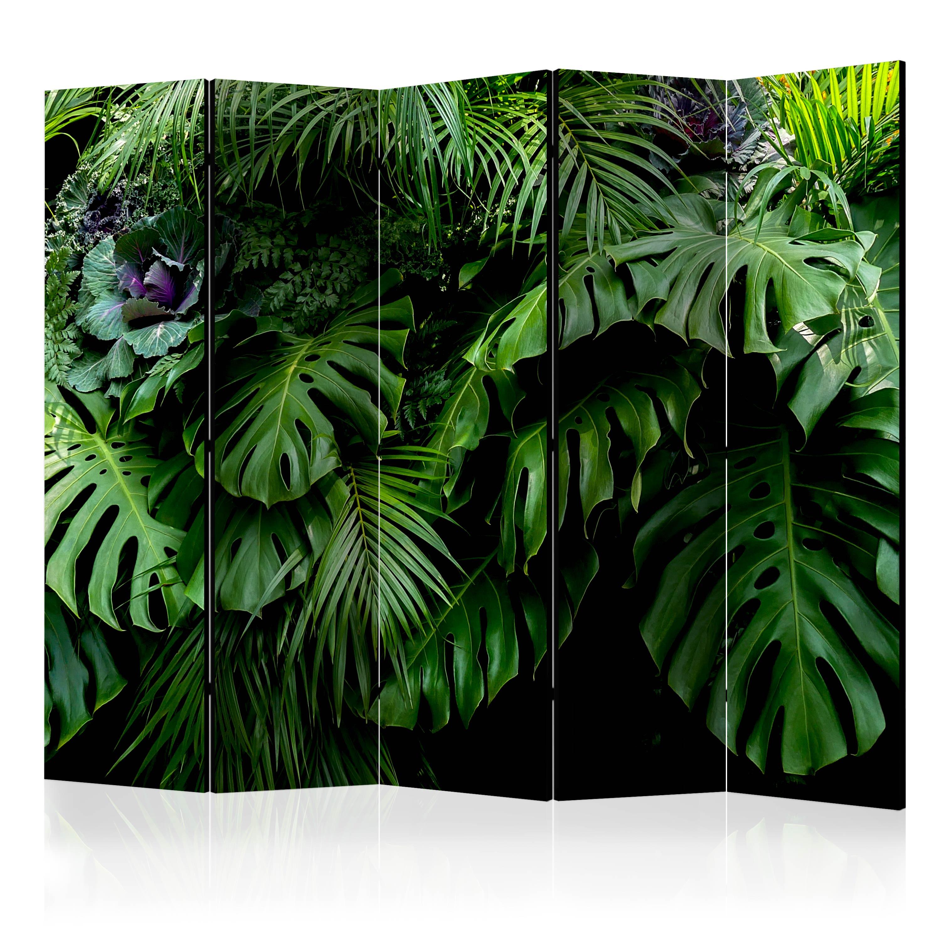Skærmvæg - Rainforest II - 225 x 172 cm - Enkeltsiddet