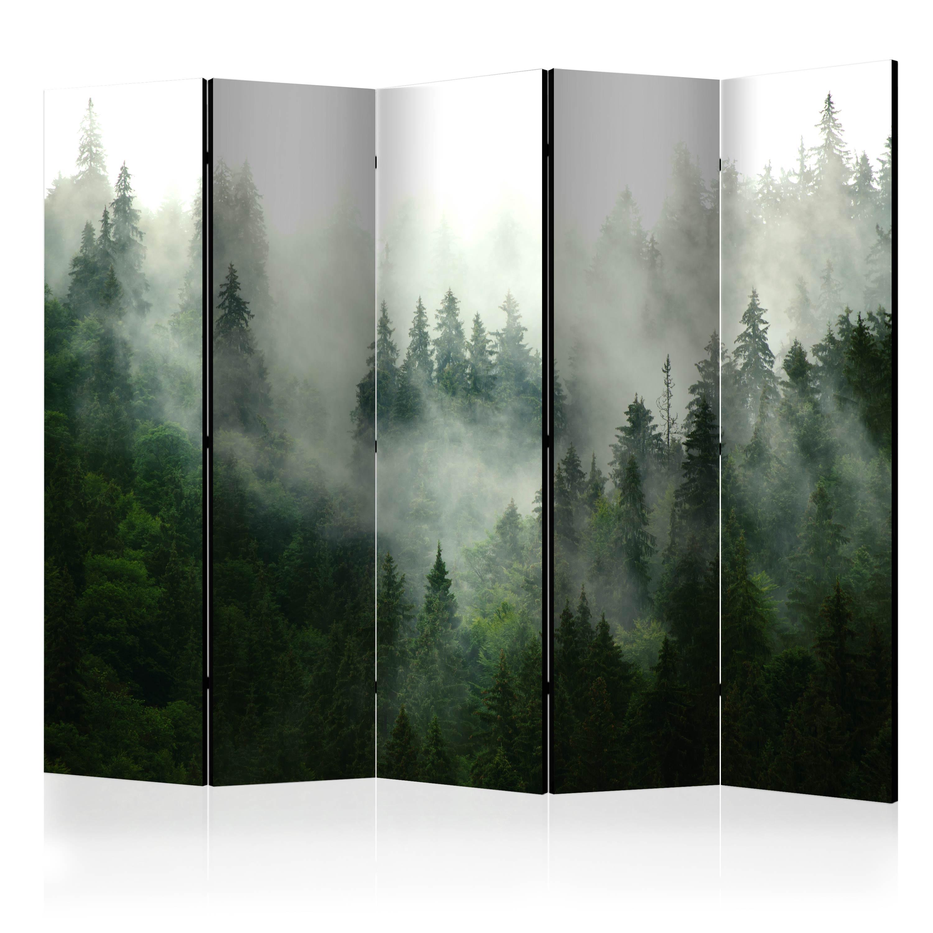 Skærmvæg - Coniferous Forest II - 225 x 172 cm - Enkeltsiddet