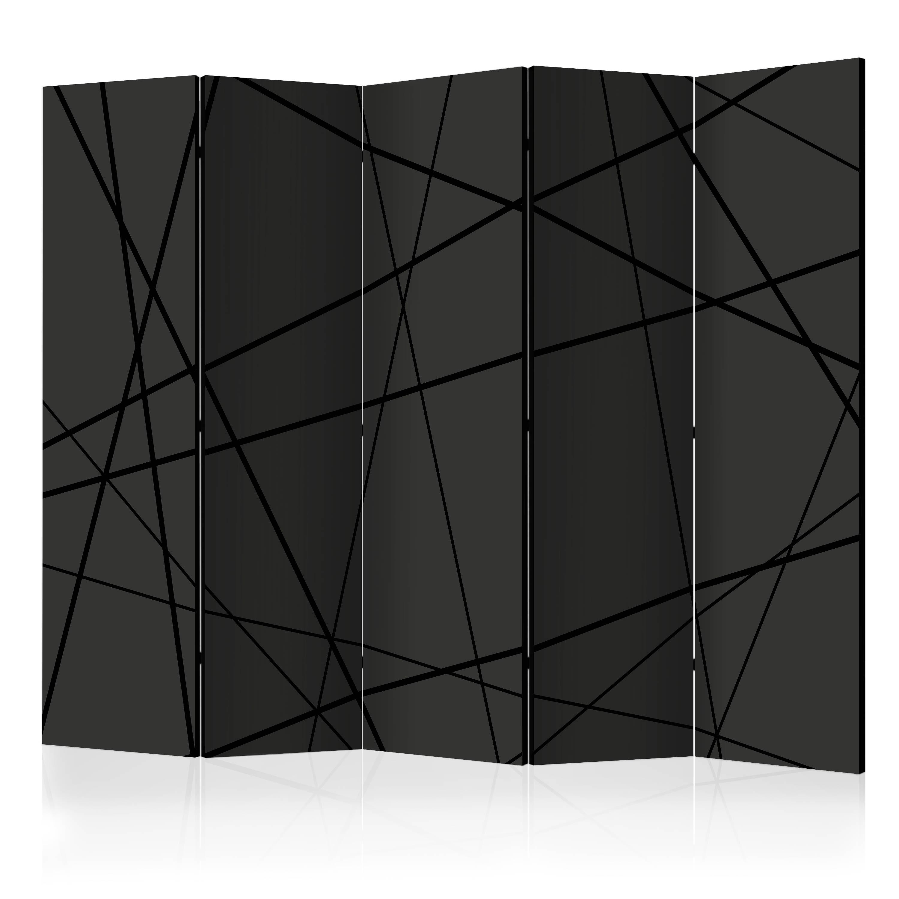 Skærmvæg – Dark Intersection II – 225 x 172 cm – Akustik