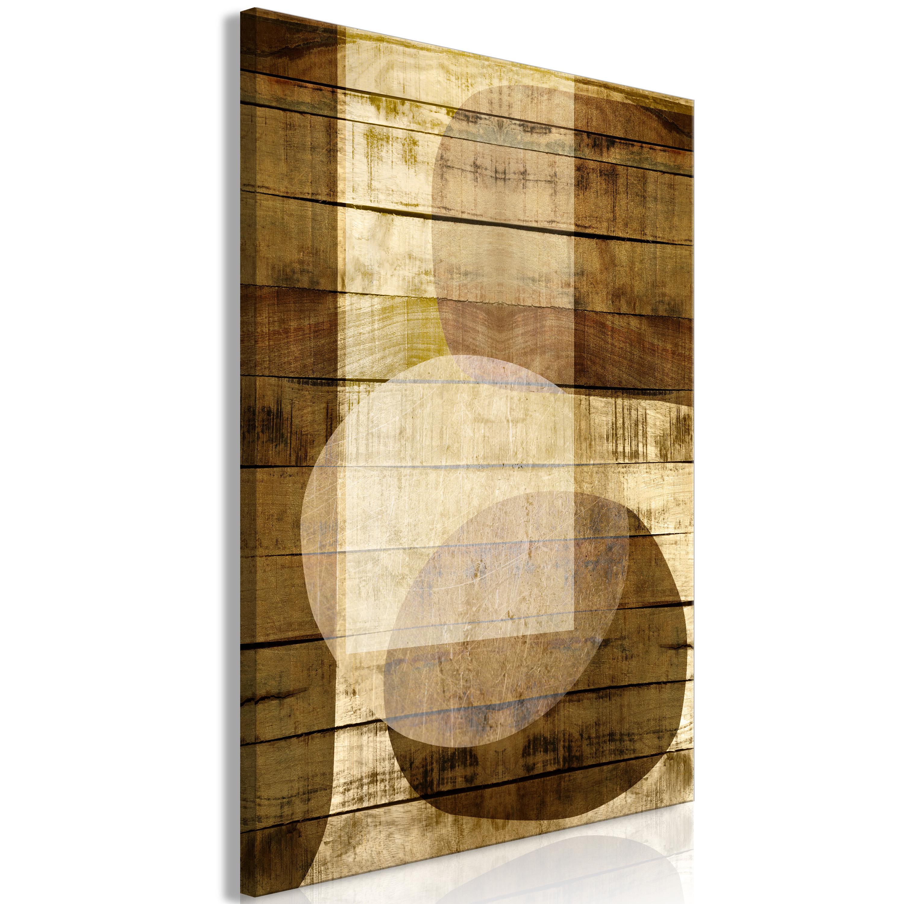 Billede - Golden Chocolate (1 Part) Vertical - 40 x 60 cm - Premium Print billede