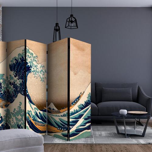 Skærmvæg - Hokusai: The Great Wave off Kanagawa (Reproduction) II