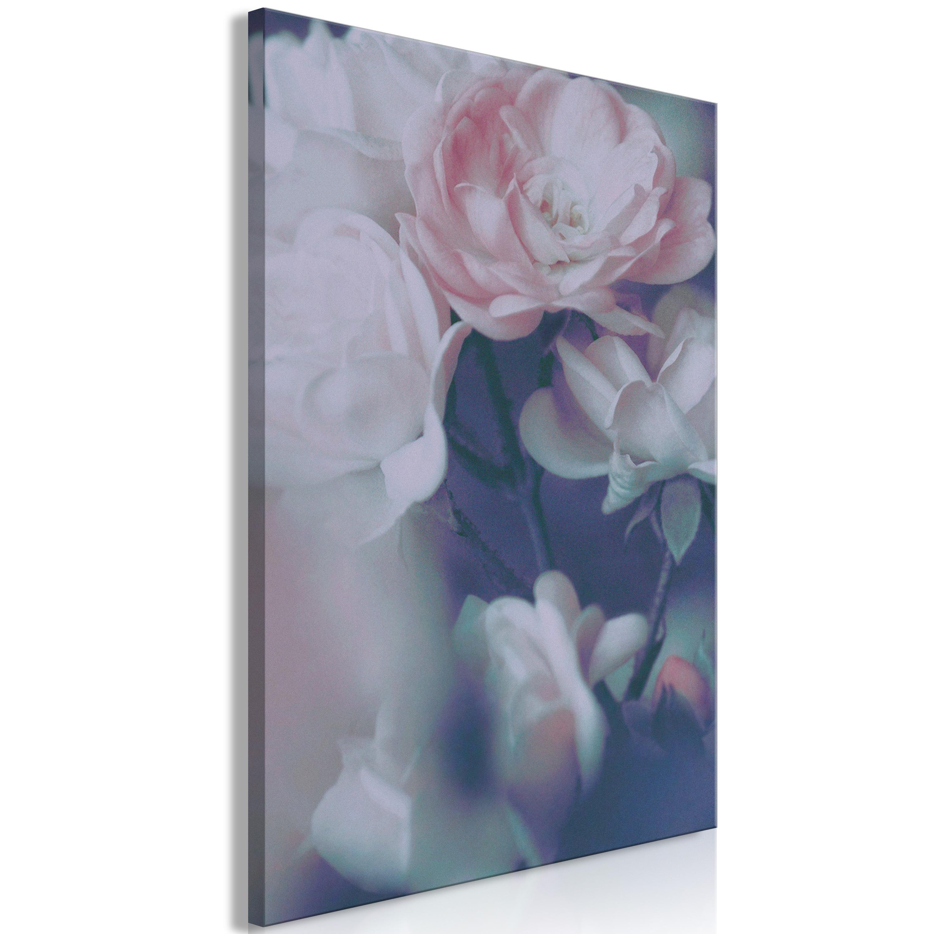 Billede - Morning Roses (1 Part) Vertical - 40 x 60 cm - Premium Print billede