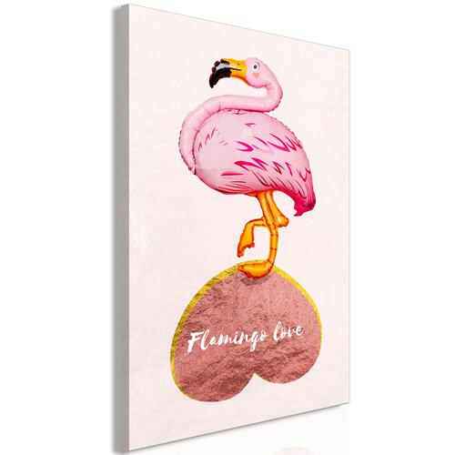 Billede - Flamingo in Love (1 Part) Vertical