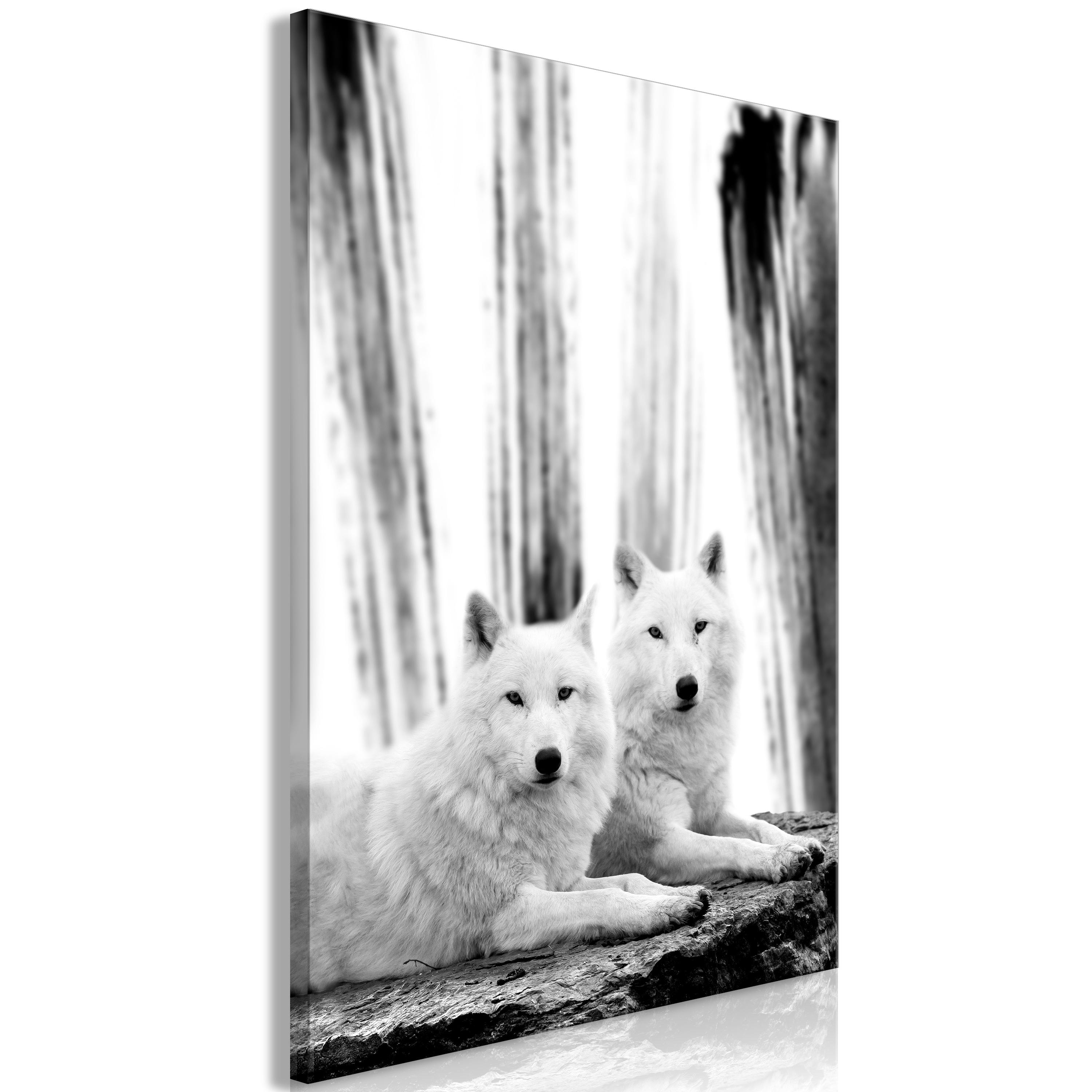 Billede - Forest Love (1 Part) Vertical - 80 x 120 cm - Premium Print billede