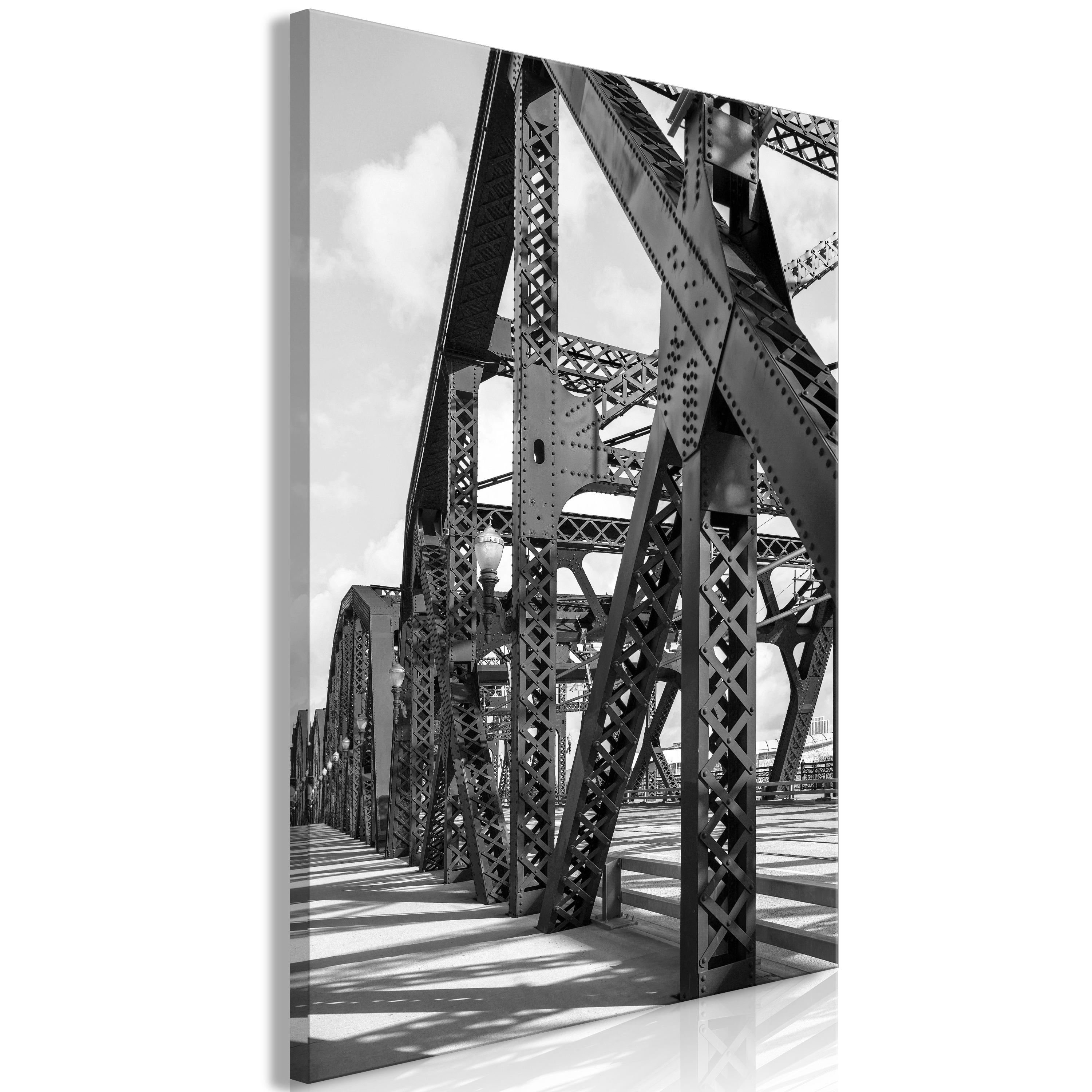 Billede - Bridge at Morning (1 Part) Vertical - 40 x 60 cm - Standard billede