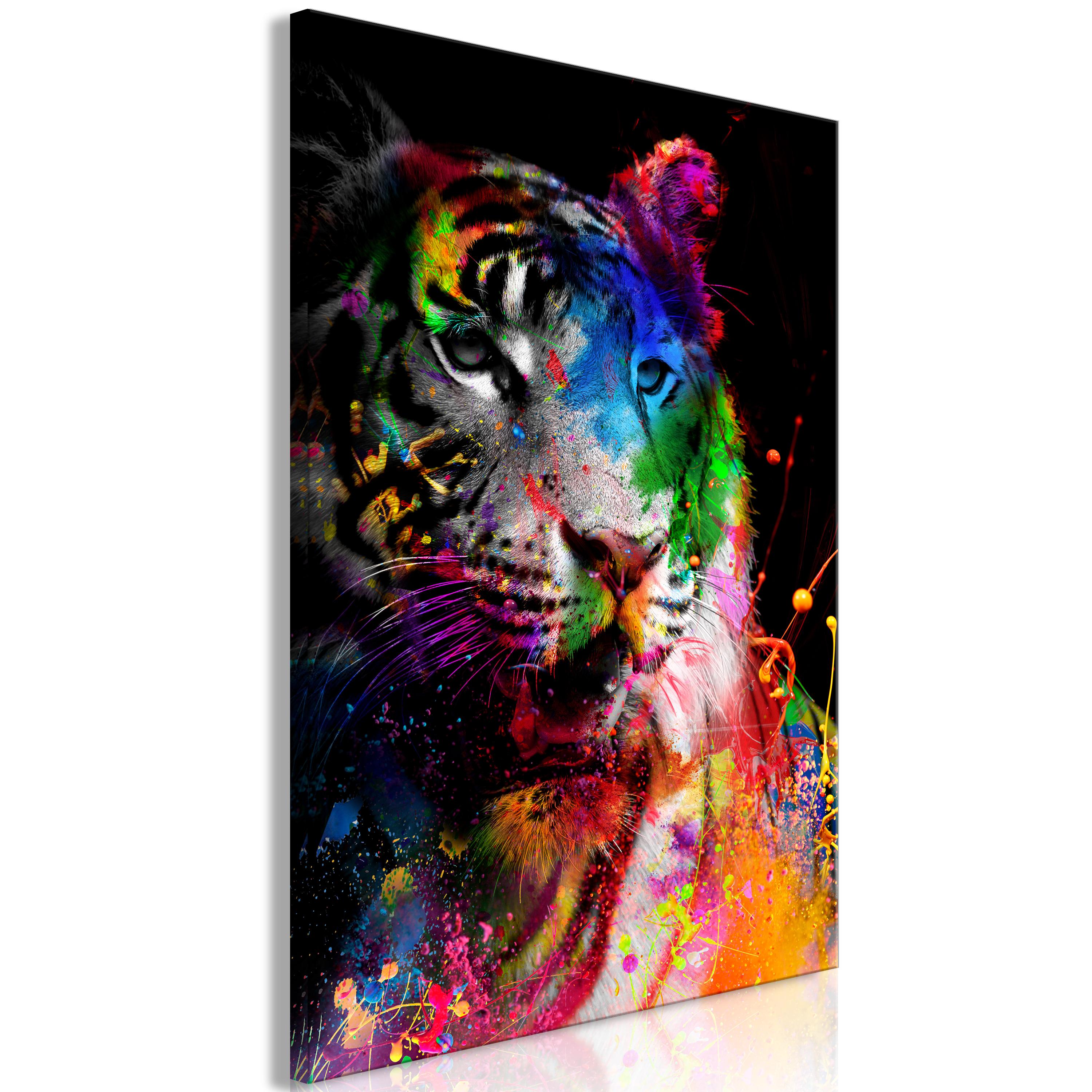 Billede - Bengal Tiger (1 Part) Vertical - 20 x 30 cm - Standard billede