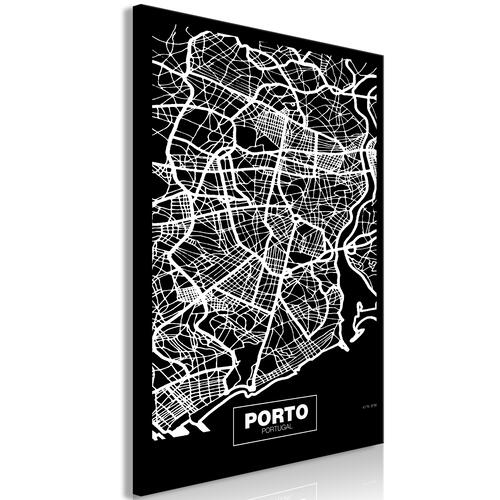 Billede - Negative Map: Porto (1 Part) Vertical