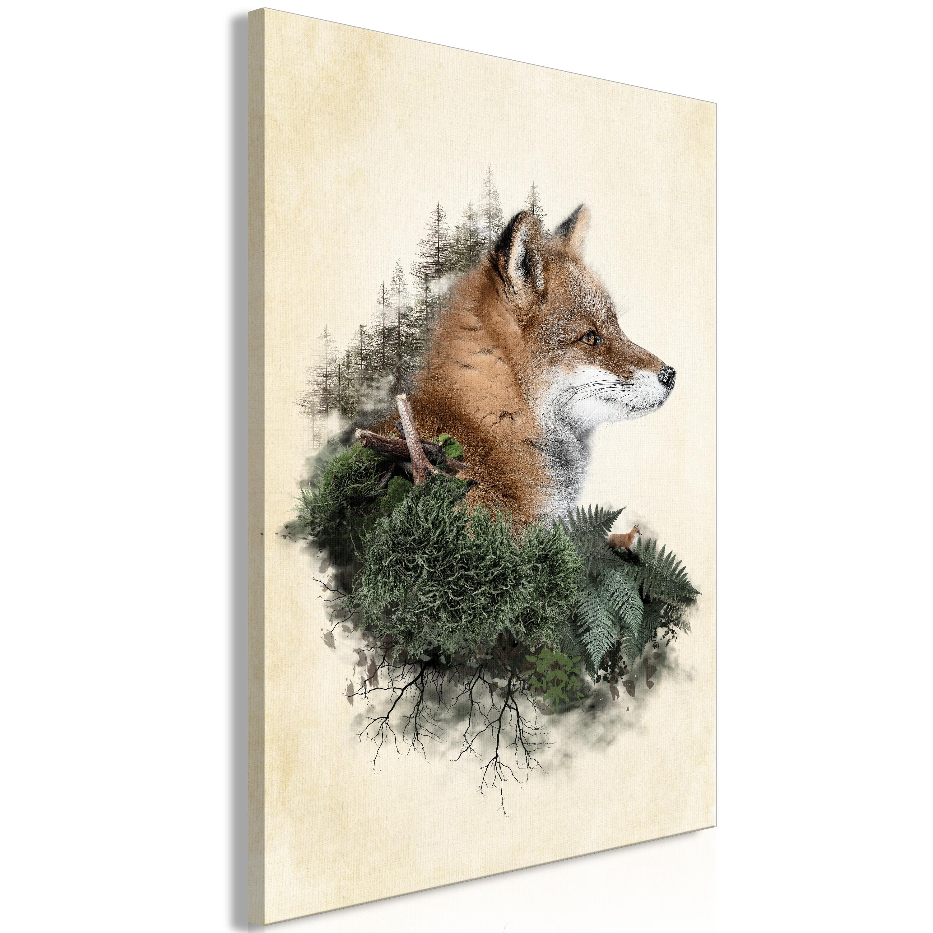Billede Mr Fox 1 Part Vertical 40 X 60 Cm Premium Print