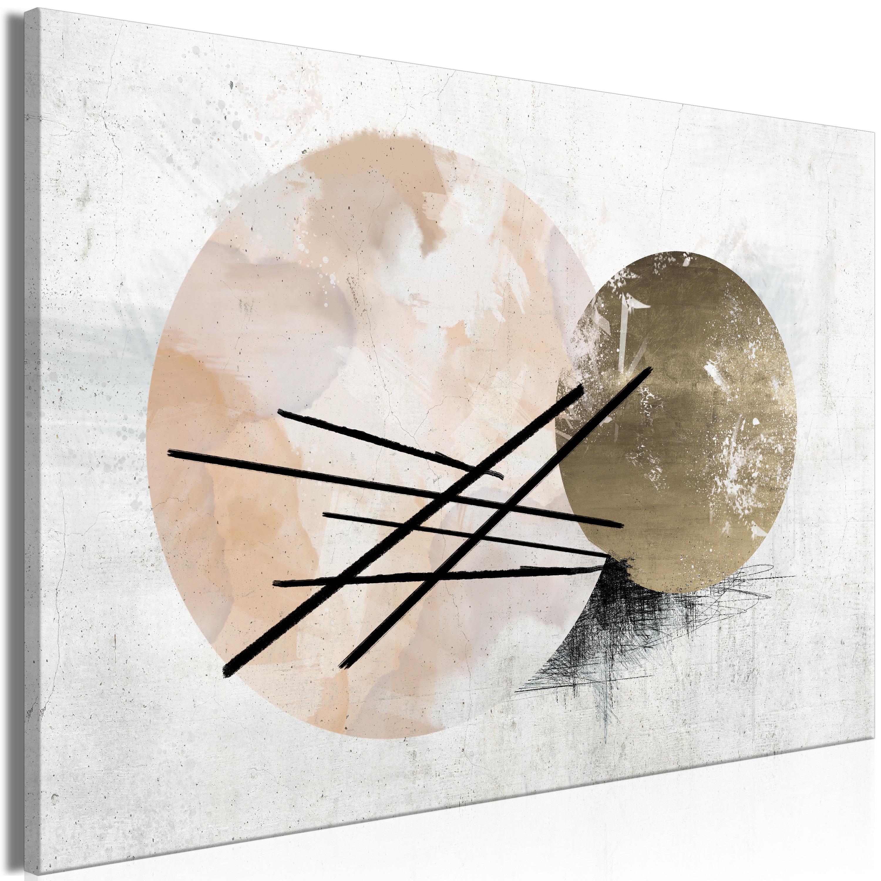 Billede - Spherical Composition (1 Part) Wide - 60 x 40 cm - Premium Print billede
